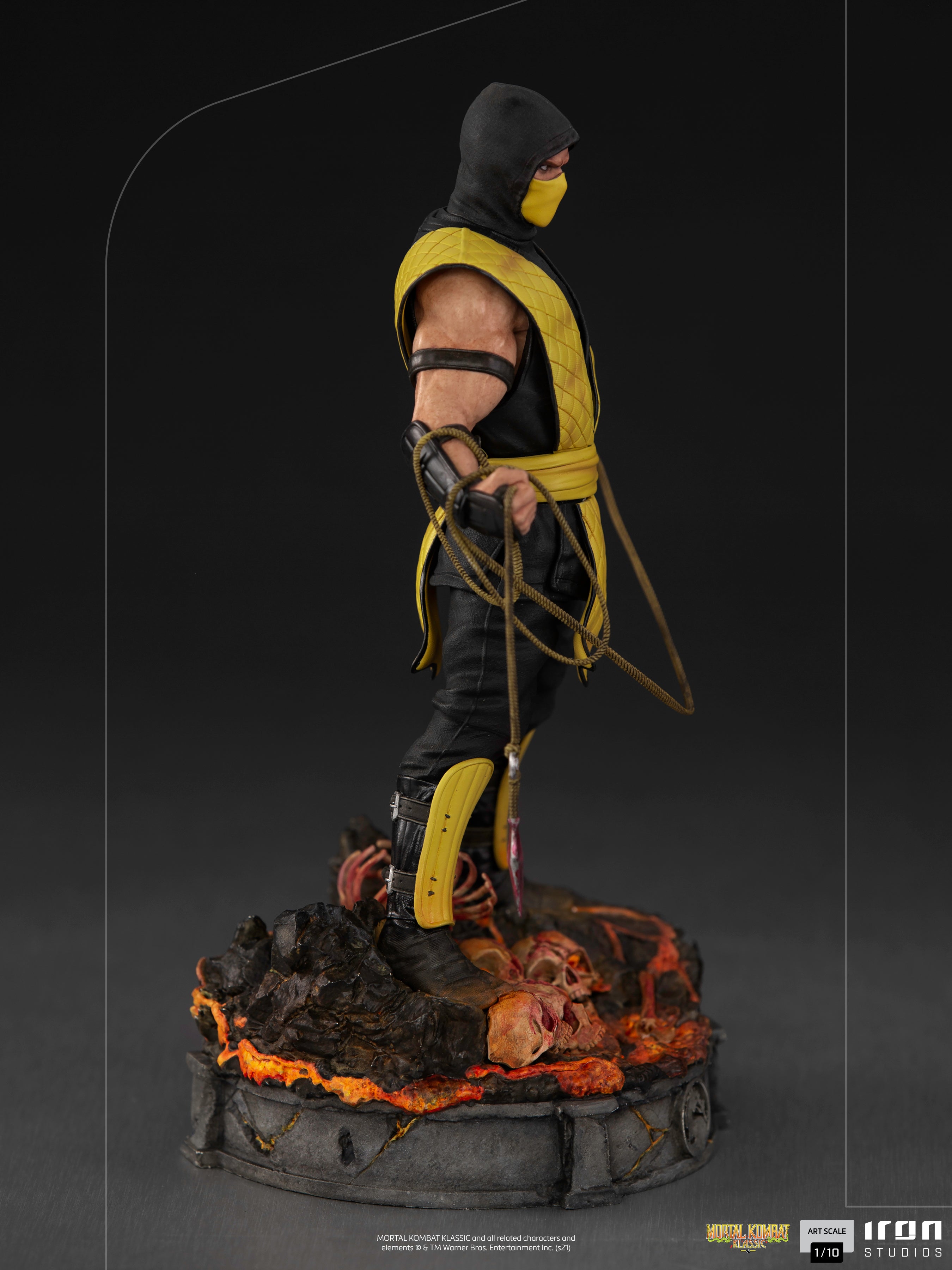 PRE-ORDER Mortal Kombat - Scorpion Art Scale 1/10