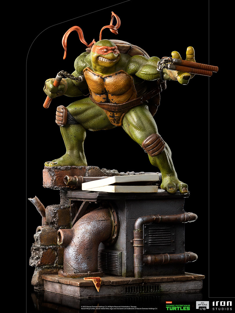 PRE-ORDER TMNT - Michelangelo BDS Art Scale 1/10