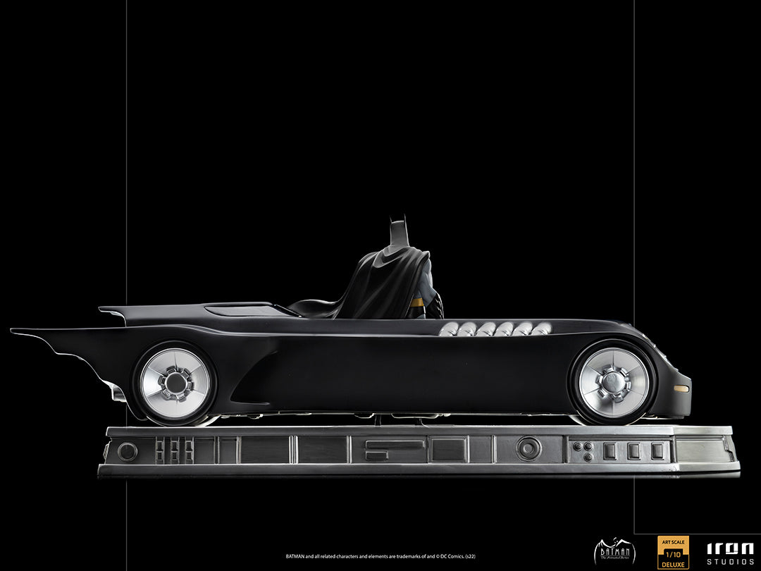 PRE-ORDER Batman: The Animated Series - Batman and Batmobile Deluxe Art Scale 1/10