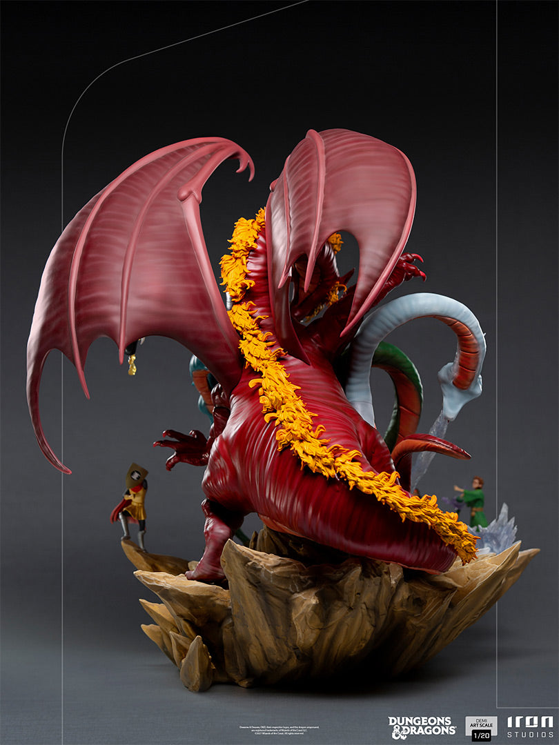 PRE-ORDER Dungeons and Dragons - Tiamat Battle Demi Art Scale 1/20
