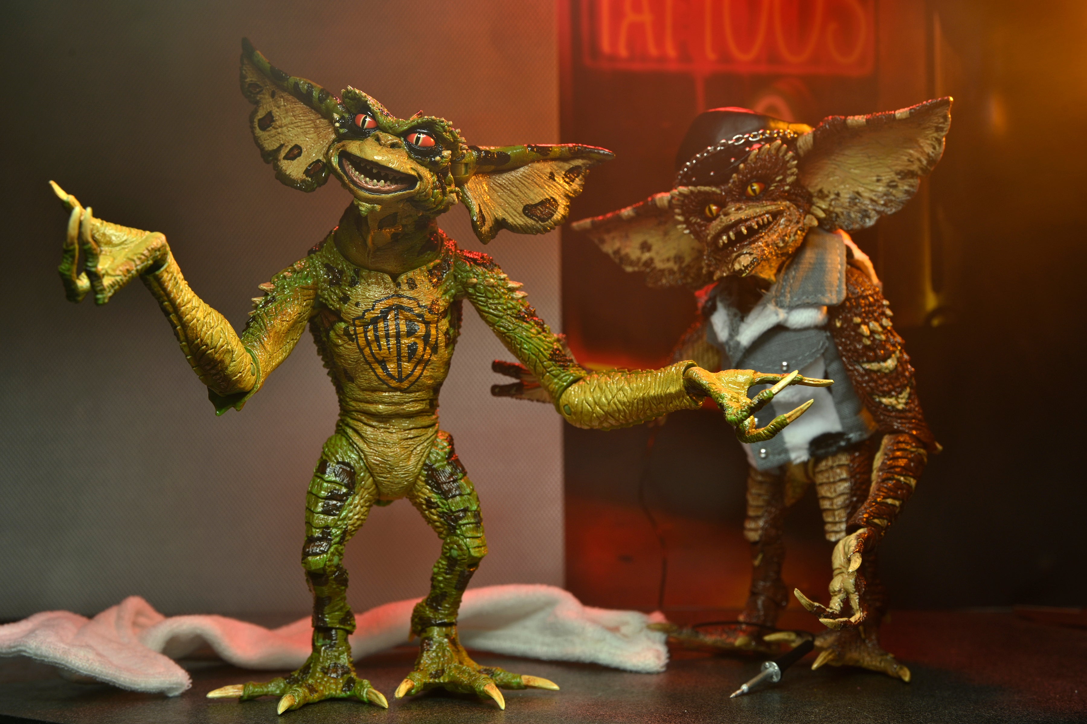PRE-ORDER 7-inch Action Figure - Gremlins 2 - Tattoos Gremlins 2-Pack