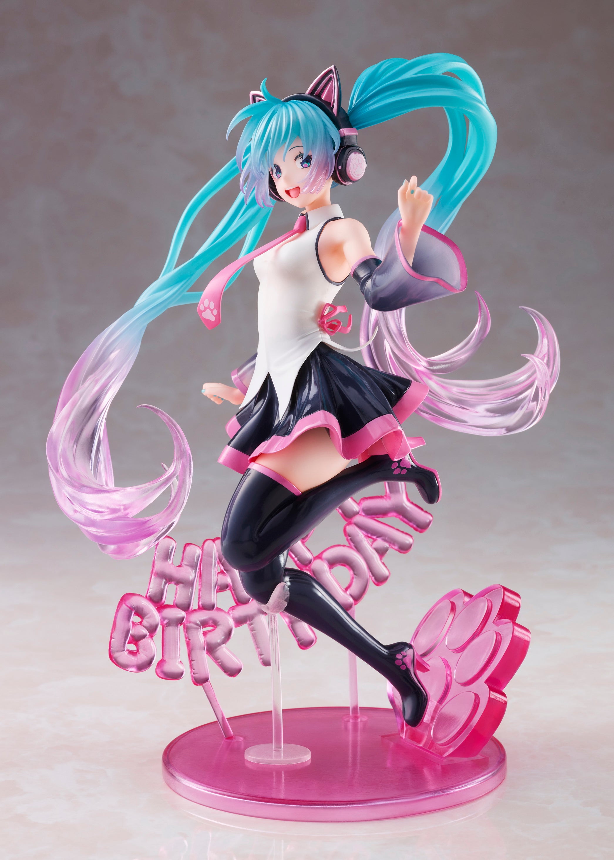 PRE-ORDER Vocaloid Birthday2021 AMP Figure - Hatsune Miku: Happy Cat Ver.
