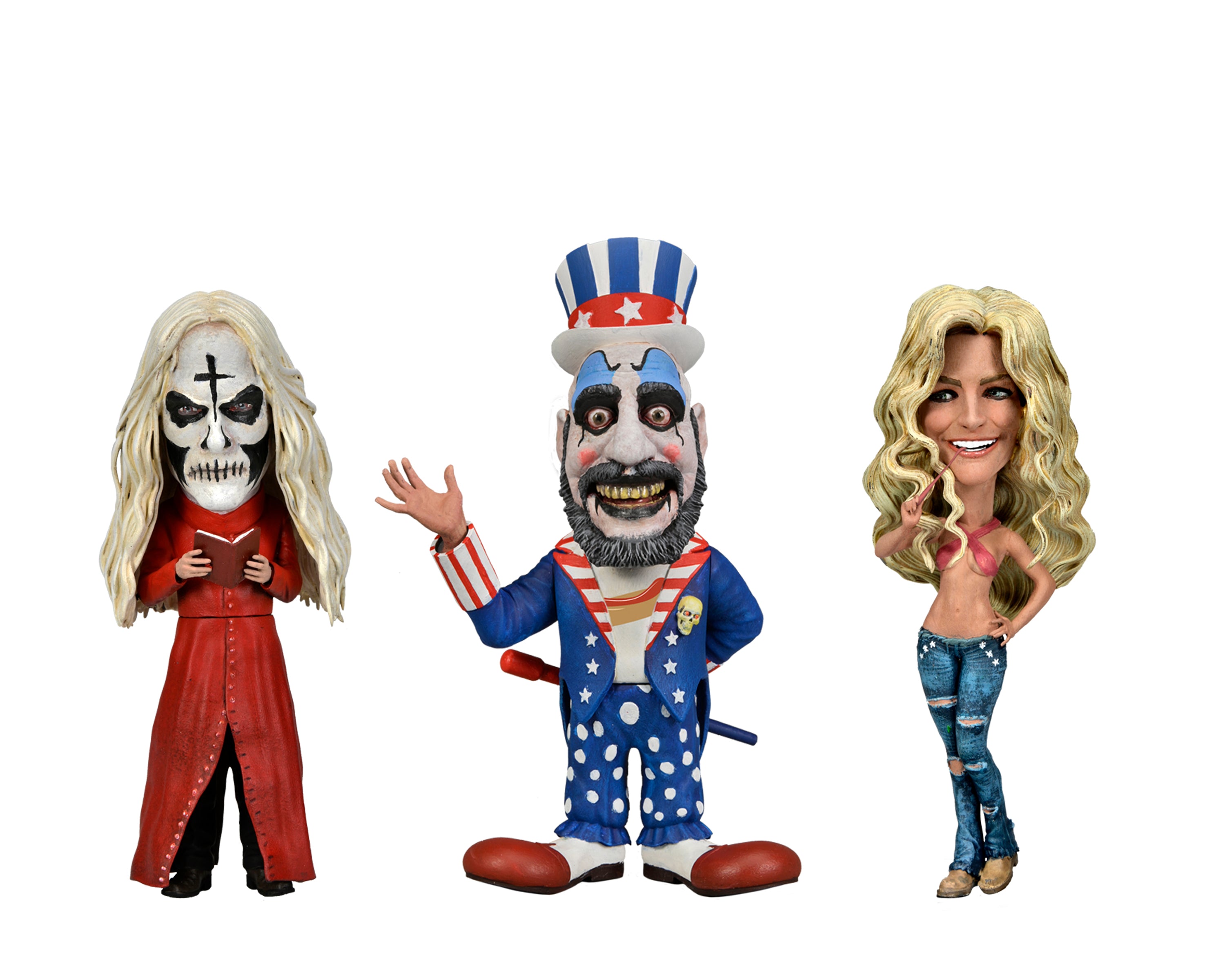 PRE-ORDER Stylized Figure - House of 1000 Corpses - Little Big Head 3-Pack