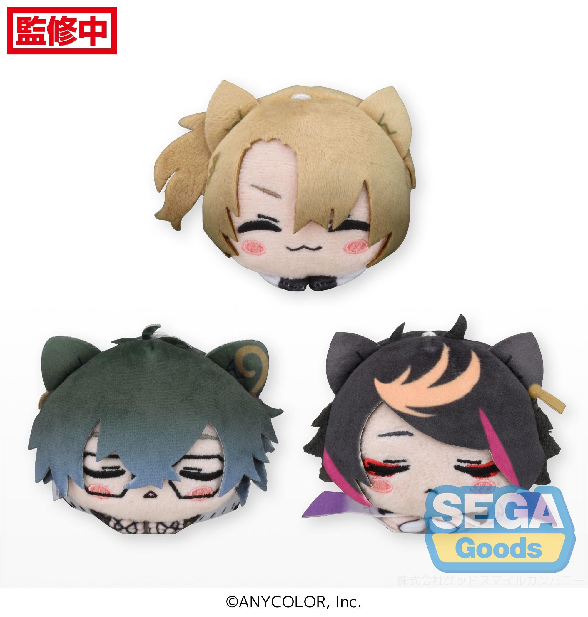 PRE-ORDER NIJISANJI EN Ohiruneko Luxium Mascot - Luca Kaneshiro, Ike Eveland & Shu Yamino [Set of 3]