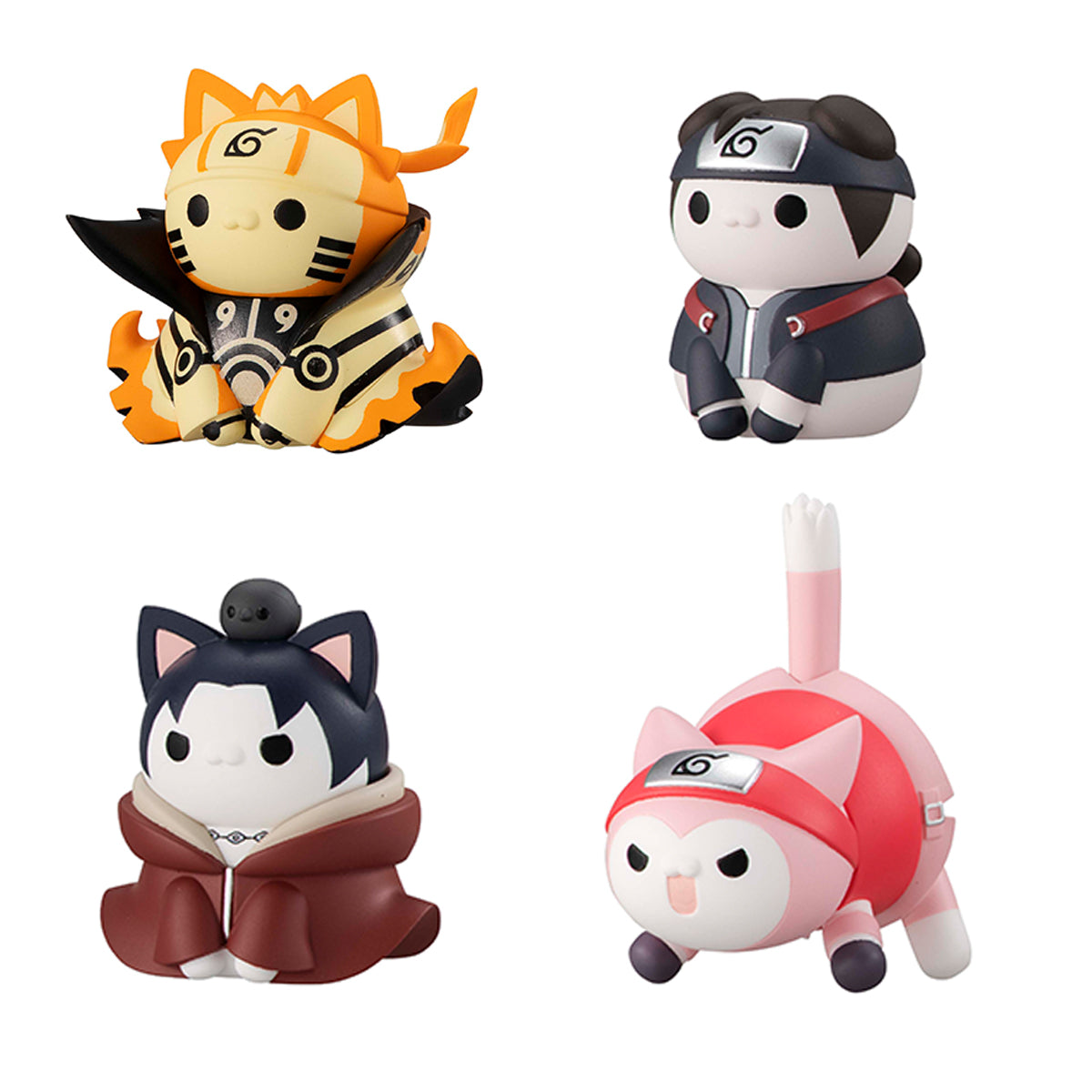 PRE-ORDER MEGA CAT PROJECT NARUTO Shippuden - Nyaruto! The Battle Starts! Fourth Shinobi World War Arc [Box of 8] [EXCLUSIVE]