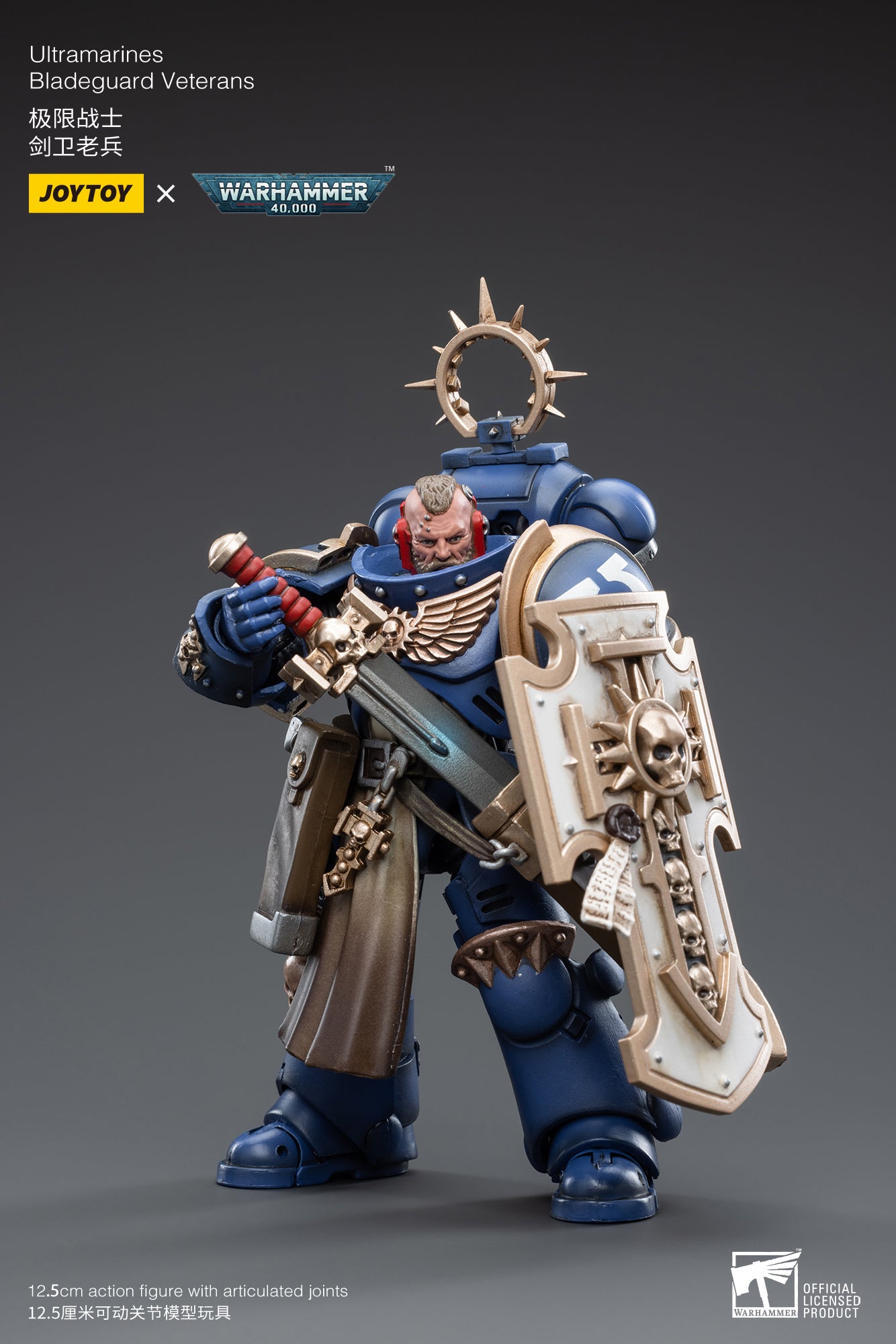 PRE-ORDER Warhammer 40K - Ultramarines - Bladeguard Veterans 1/18