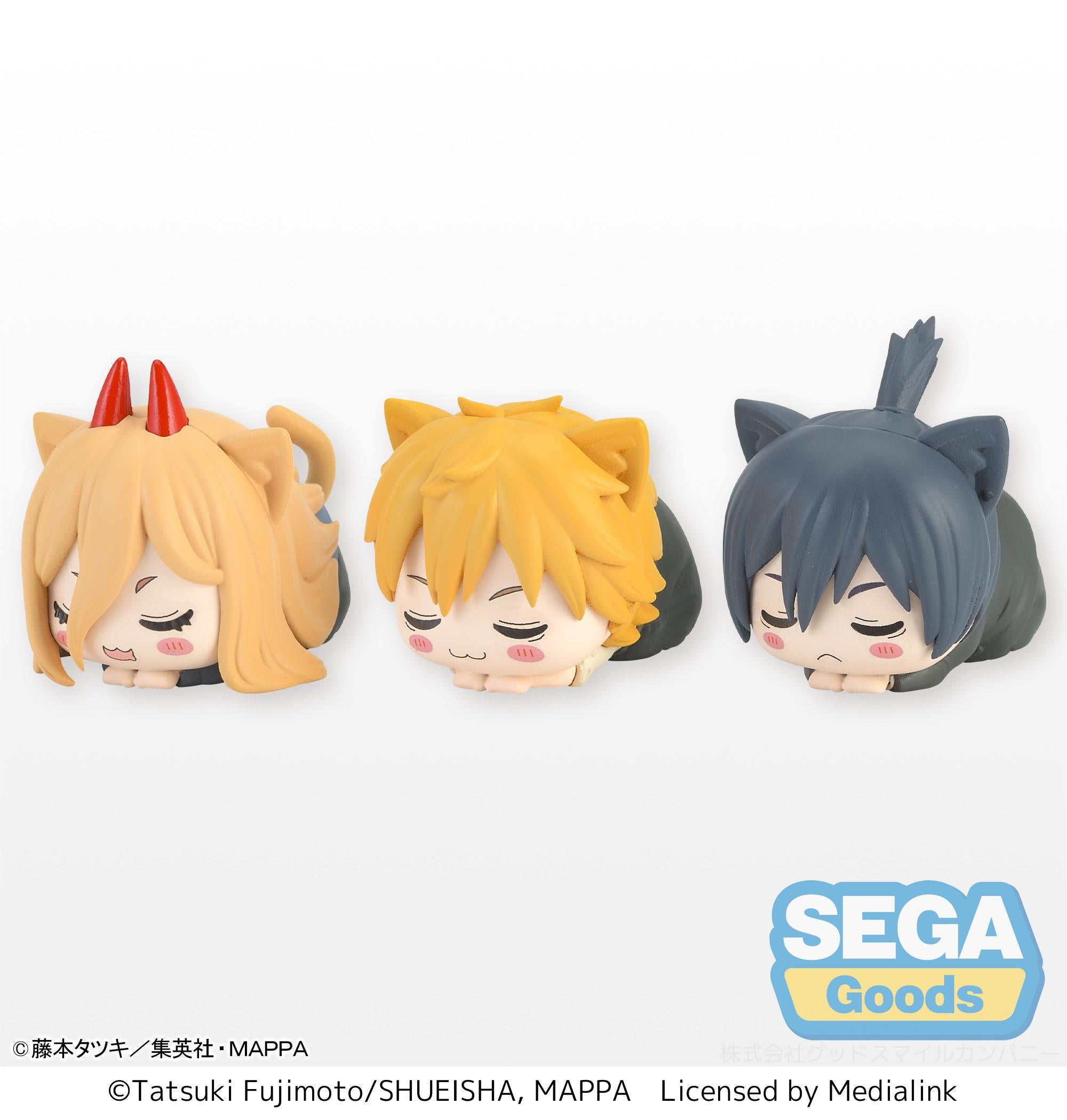 PRE-ORDER Chainsaw Man Ohiruneko Mini Figure EX - Denji, Power & Aki Hayakawa [Set of 3]