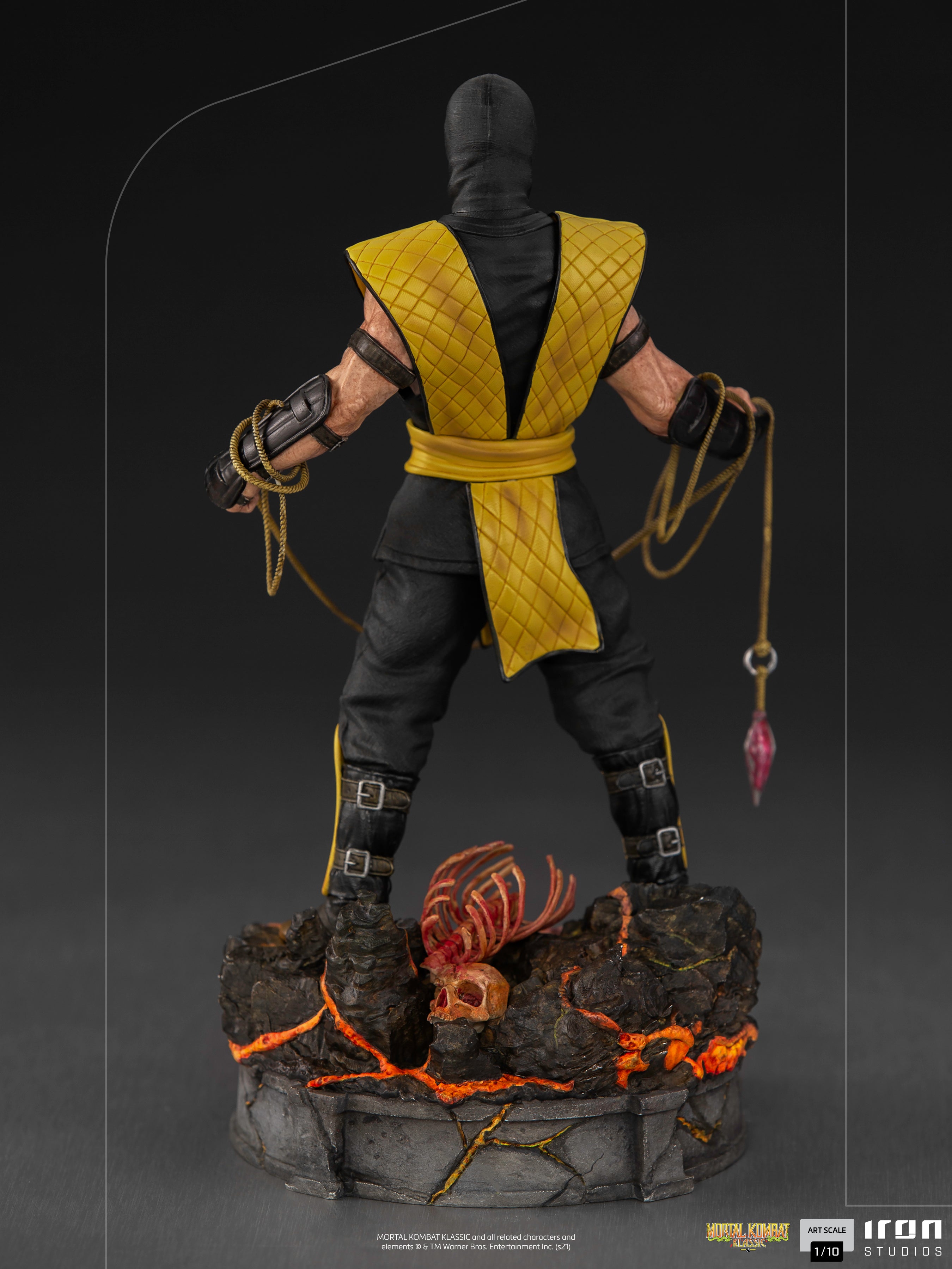 PRE-ORDER Mortal Kombat - Scorpion Art Scale 1/10