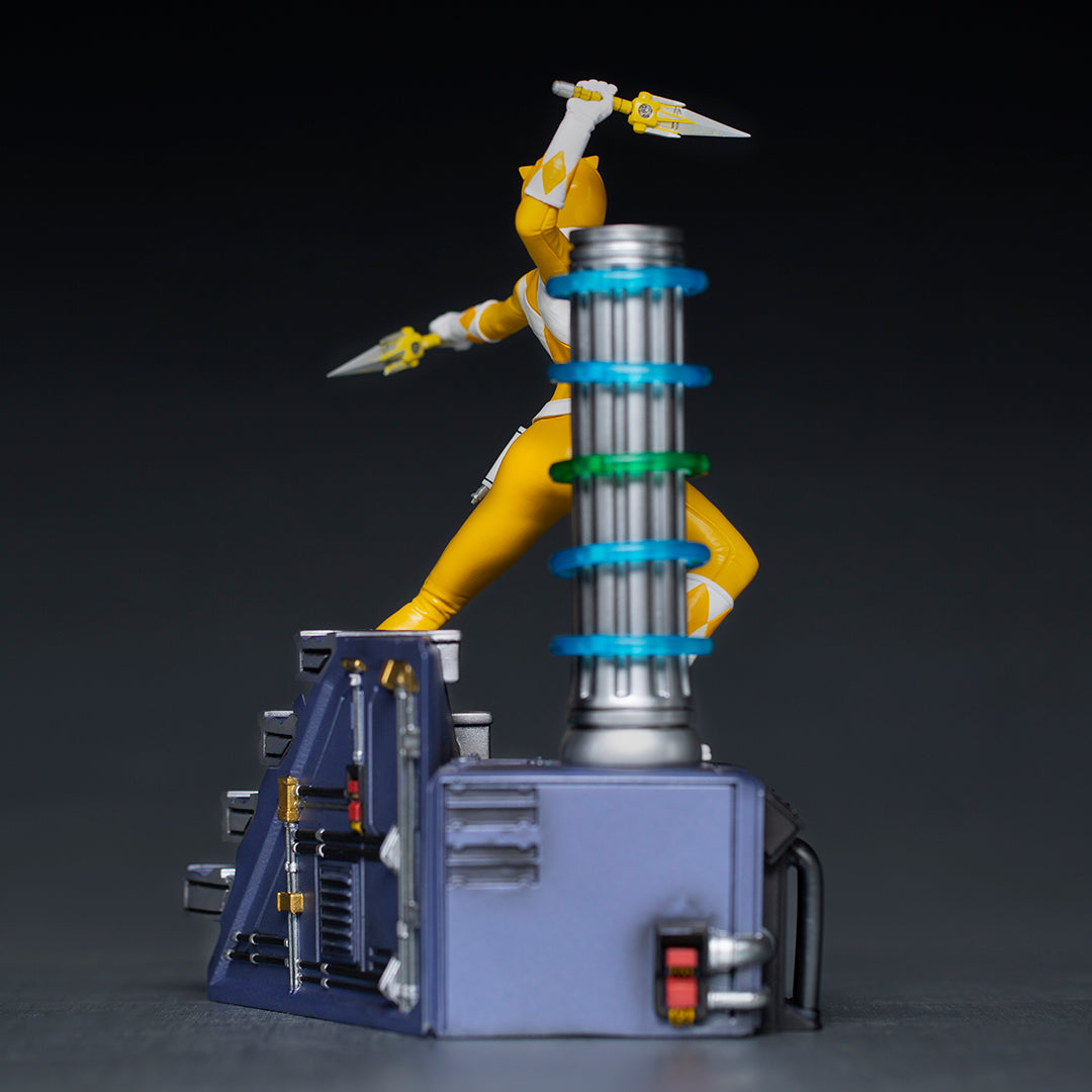 PRE-ORDER Mighty Morphin Power Rangers - Yellow Ranger BDS Art Scale 1/10