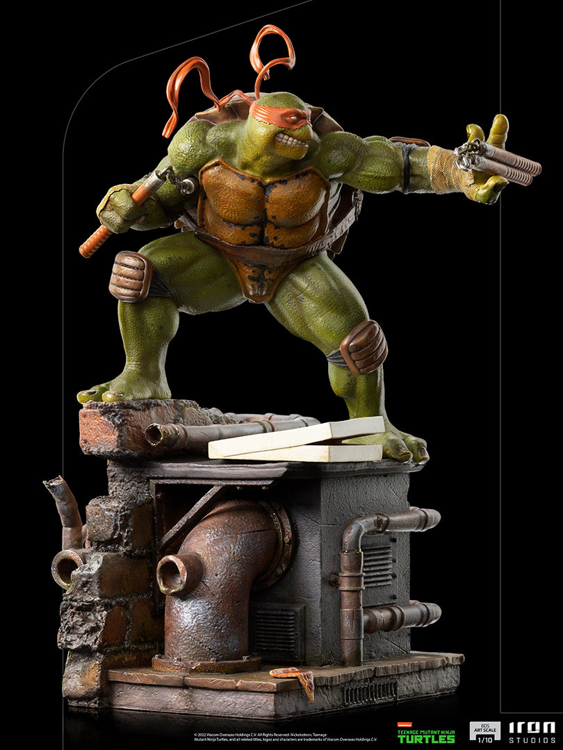 PRE-ORDER TMNT - Michelangelo BDS Art Scale 1/10