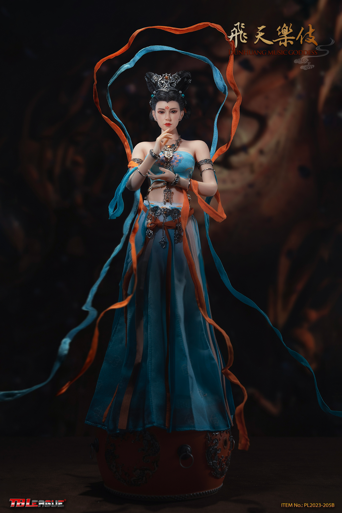 PRE-ORDER Dunhuang Music Goddess: Blue 1/6