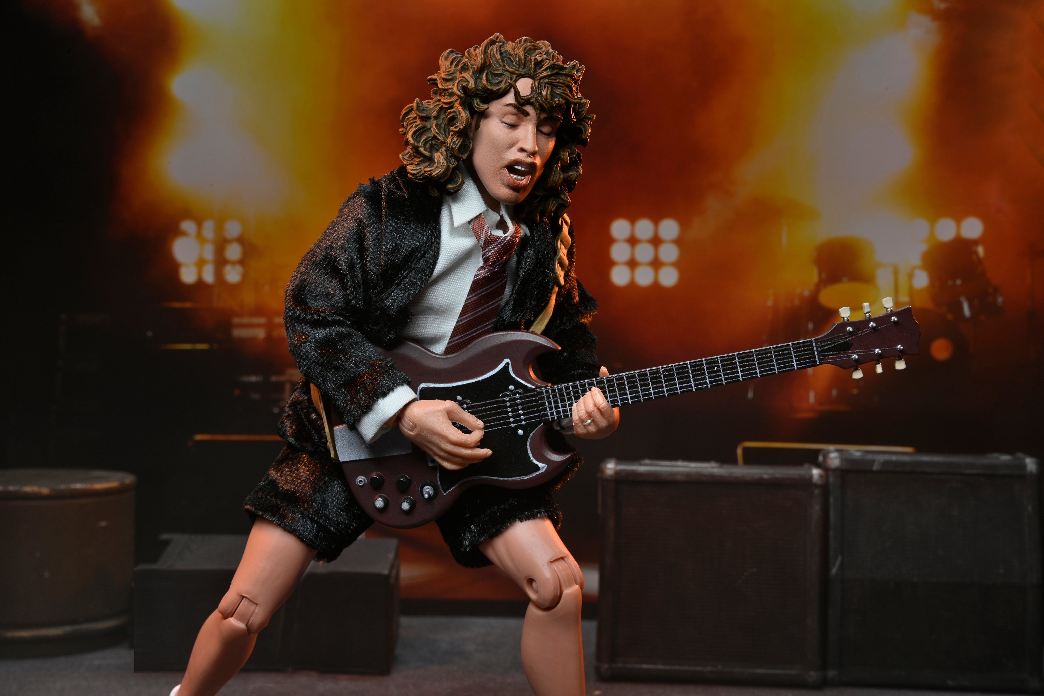 PRE-ORDER 8-inch Clothed Figure - Highway to Hell - AC/DC Angus Young