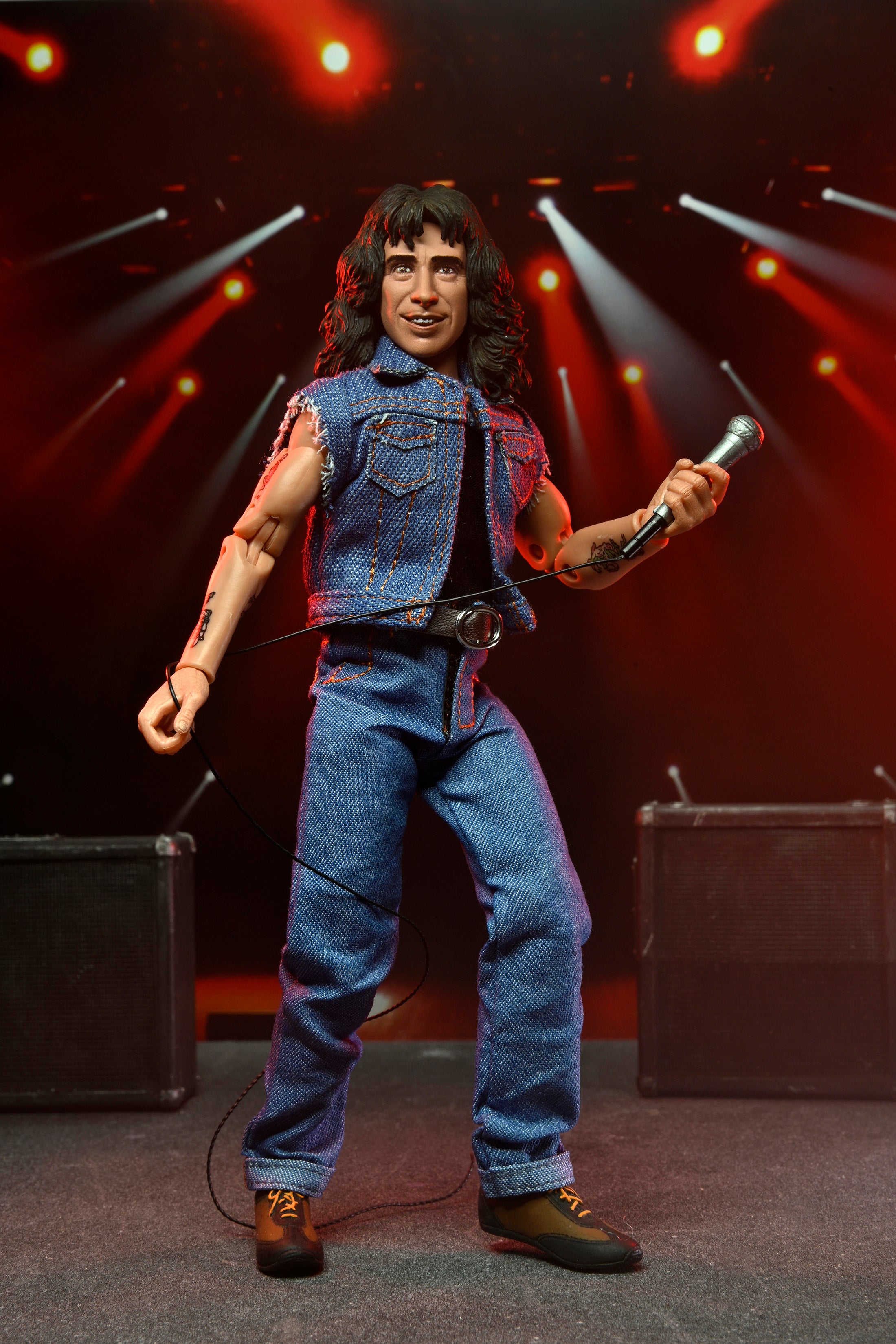 PRE-ORDER 8-inch Clothed Figure - Bon Scott