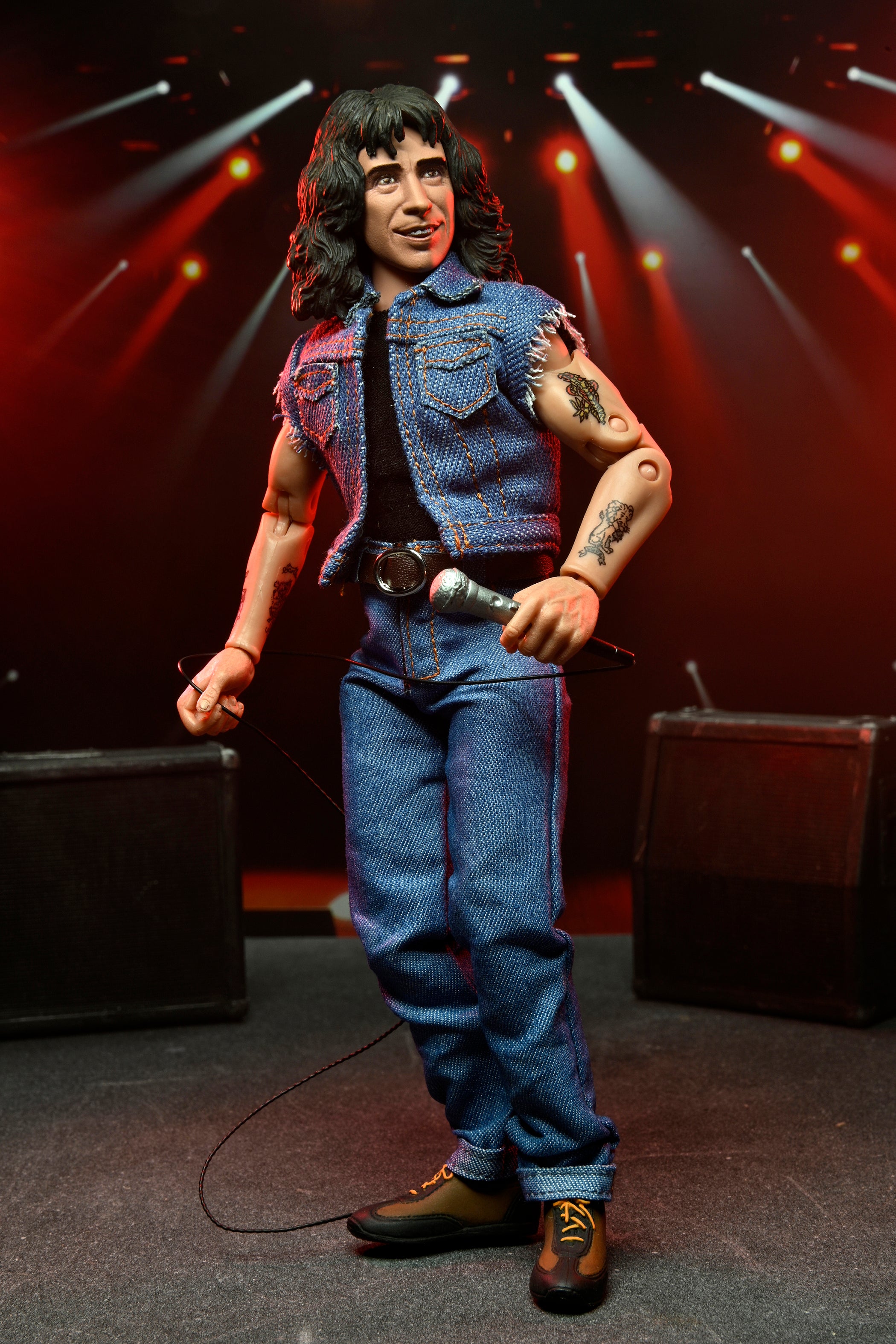 PRE-ORDER 8-inch Clothed Figure - Bon Scott