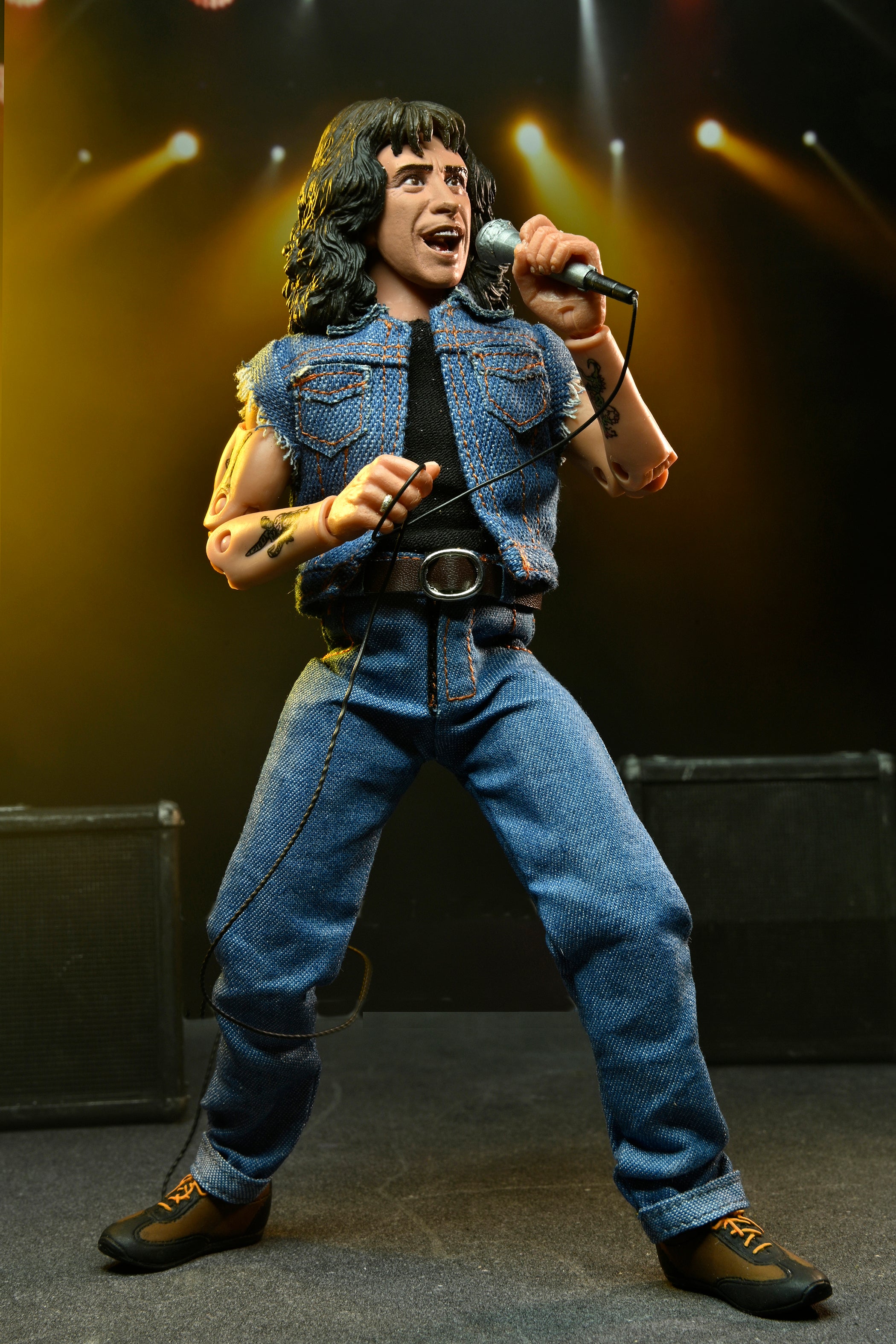 PRE-ORDER 8-inch Clothed Figure - Bon Scott