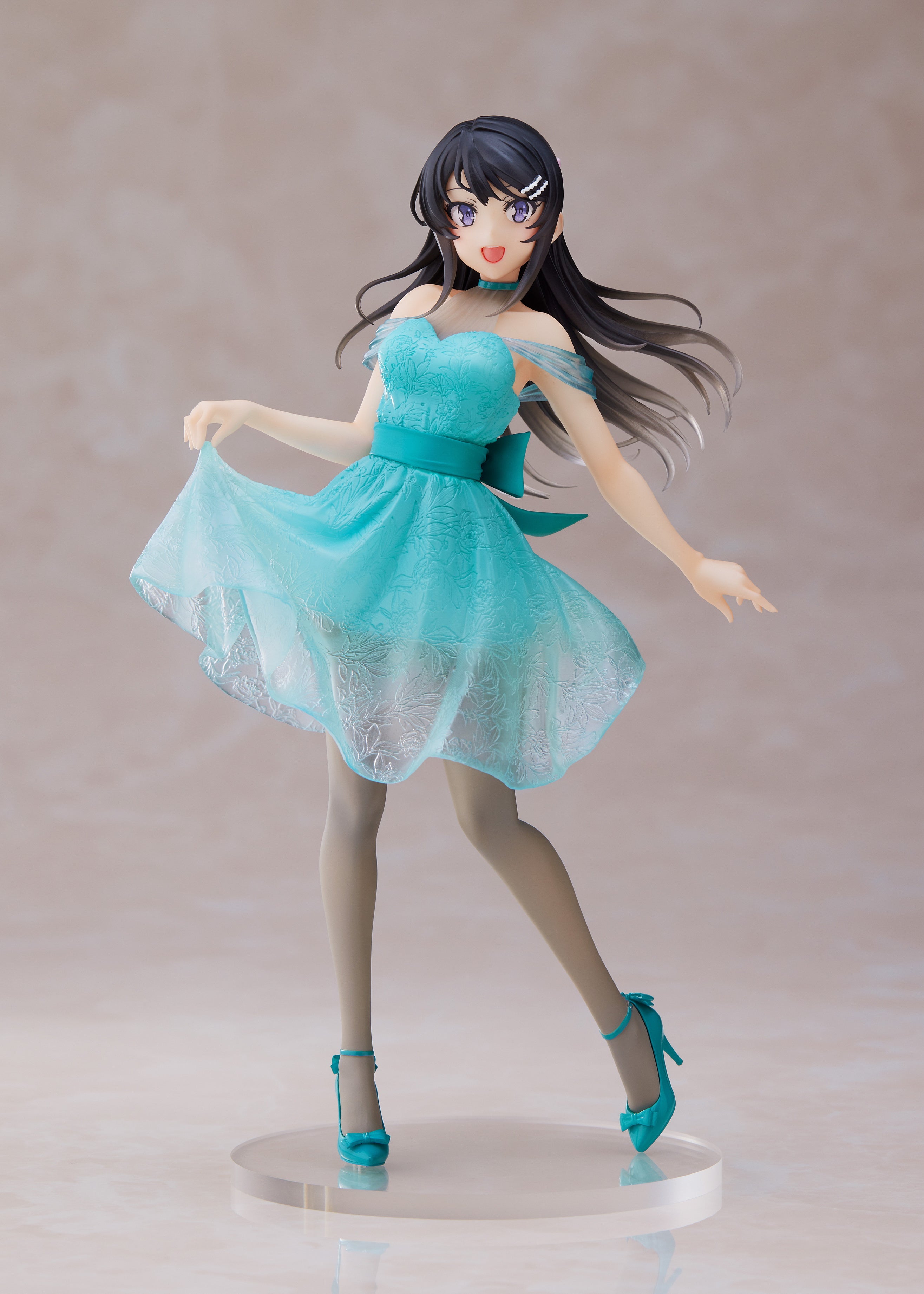 PRE-ORDER Rascal Does Not Dream of Bunny Girl Senpai Coreful Figure - Mai Sakurajima: Clear Dress Ver.