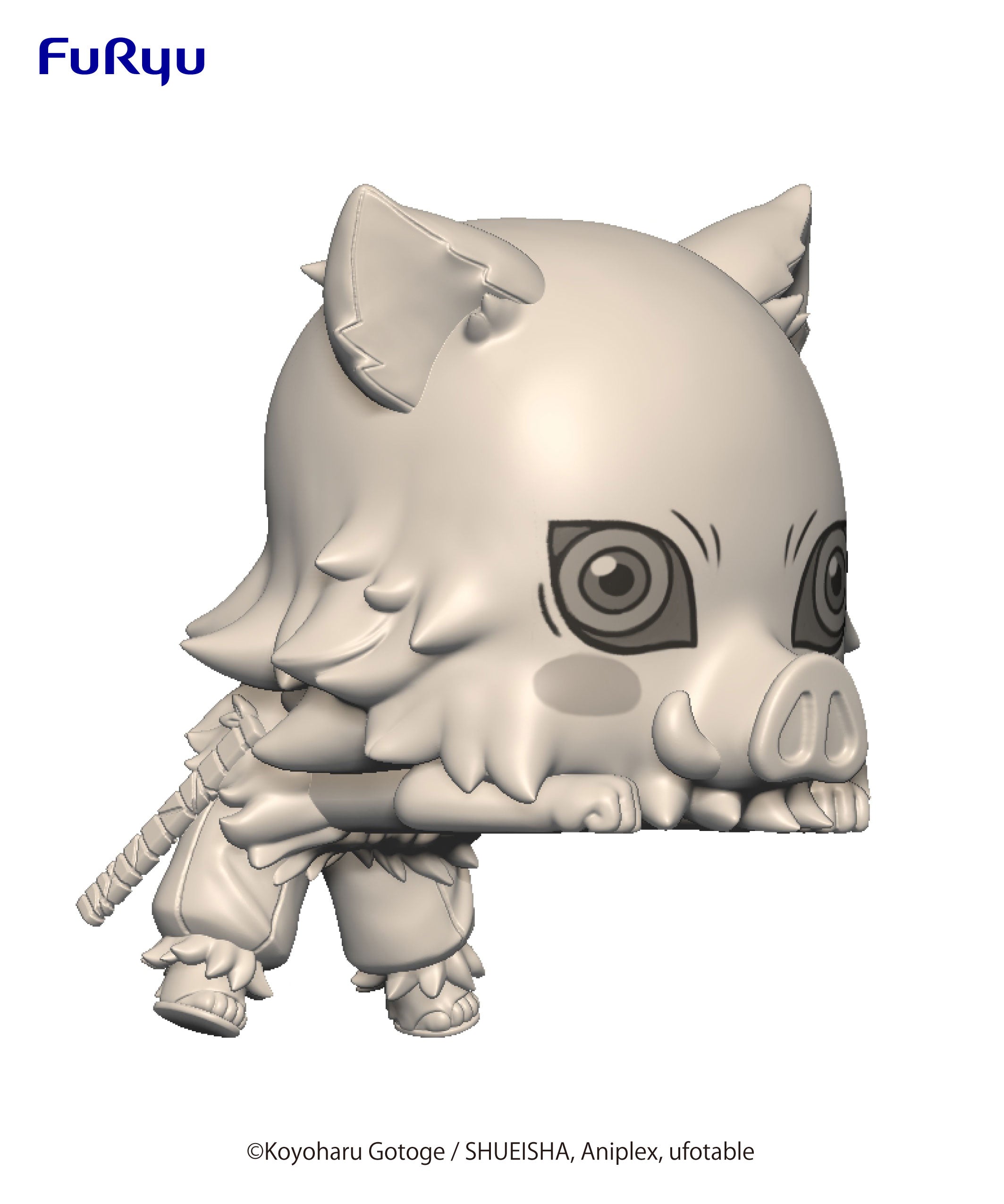 IN-STOCK  FuRyu - Demon Slayer: Kimetsu no Yaiba Hikkake Figure - Inosuke Hashibira: C