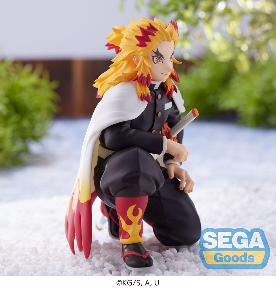 PRE-ORDER Demon Slayer: Kimetsu no Yaiba PM Figure - Kyojuro Rengoku: Hashira Meeting Perching Ver.