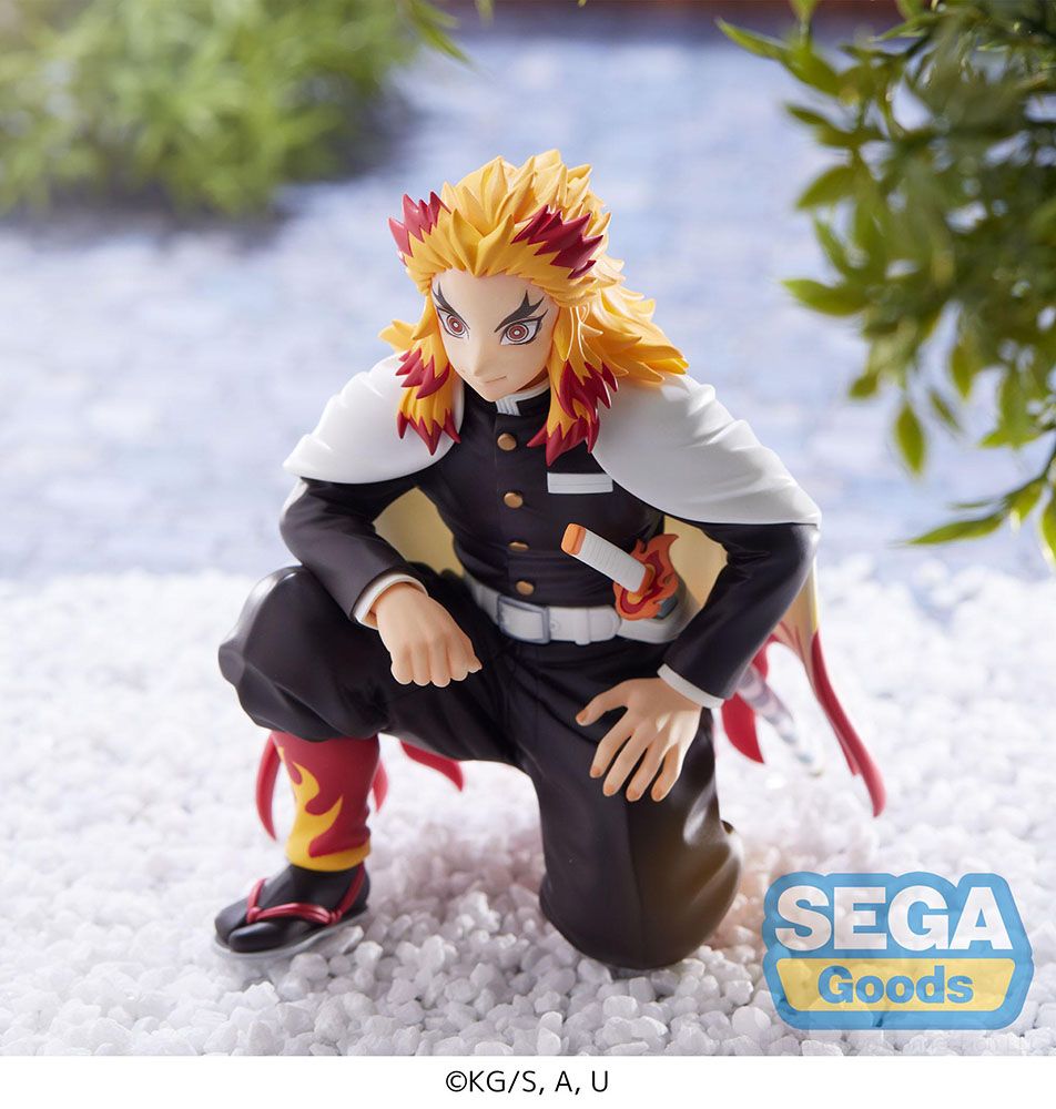 PRE-ORDER Demon Slayer: Kimetsu no Yaiba PM Figure - Kyojuro Rengoku: Hashira Meeting Perching Ver.