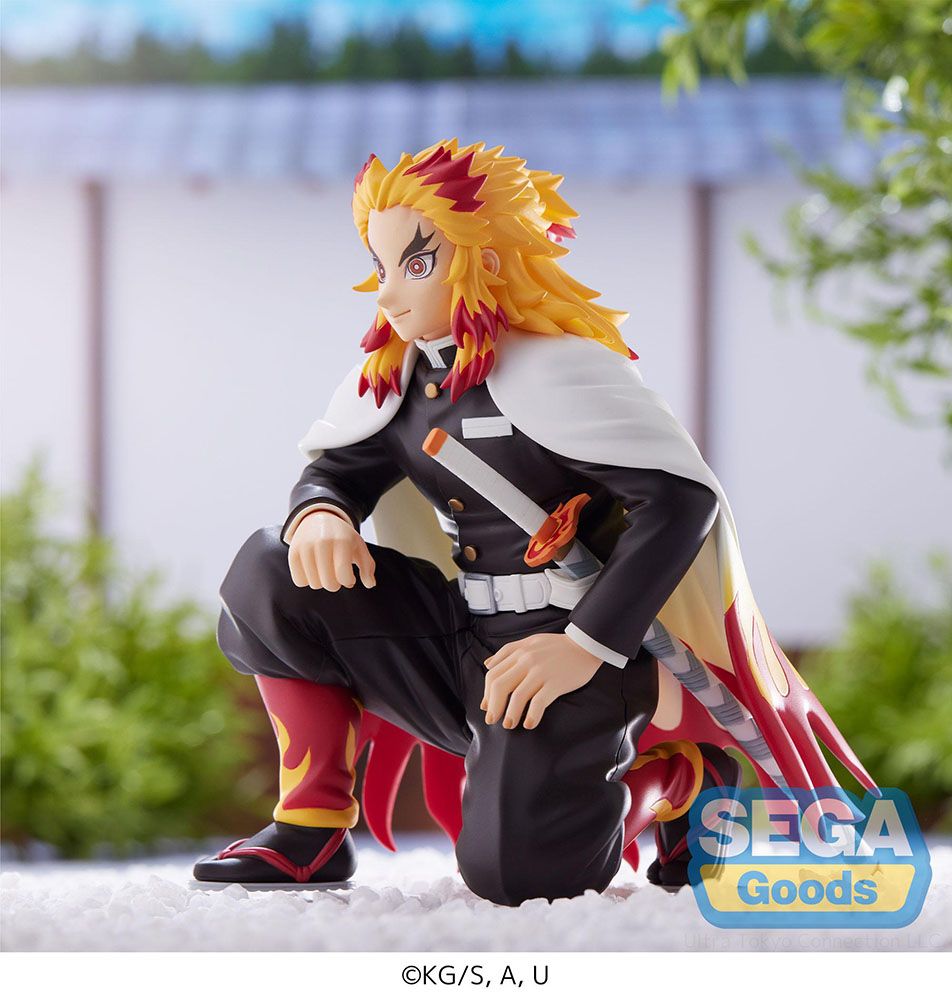 PRE-ORDER Demon Slayer: Kimetsu no Yaiba PM Figure - Kyojuro Rengoku: Hashira Meeting Perching Ver.