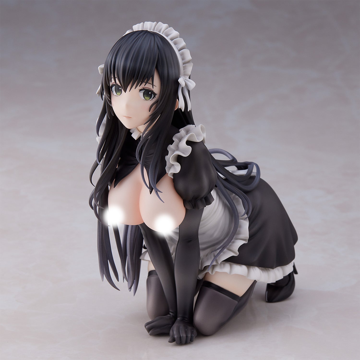 PRE-ORDER Black-haired Maid Illustration by Haori Io
