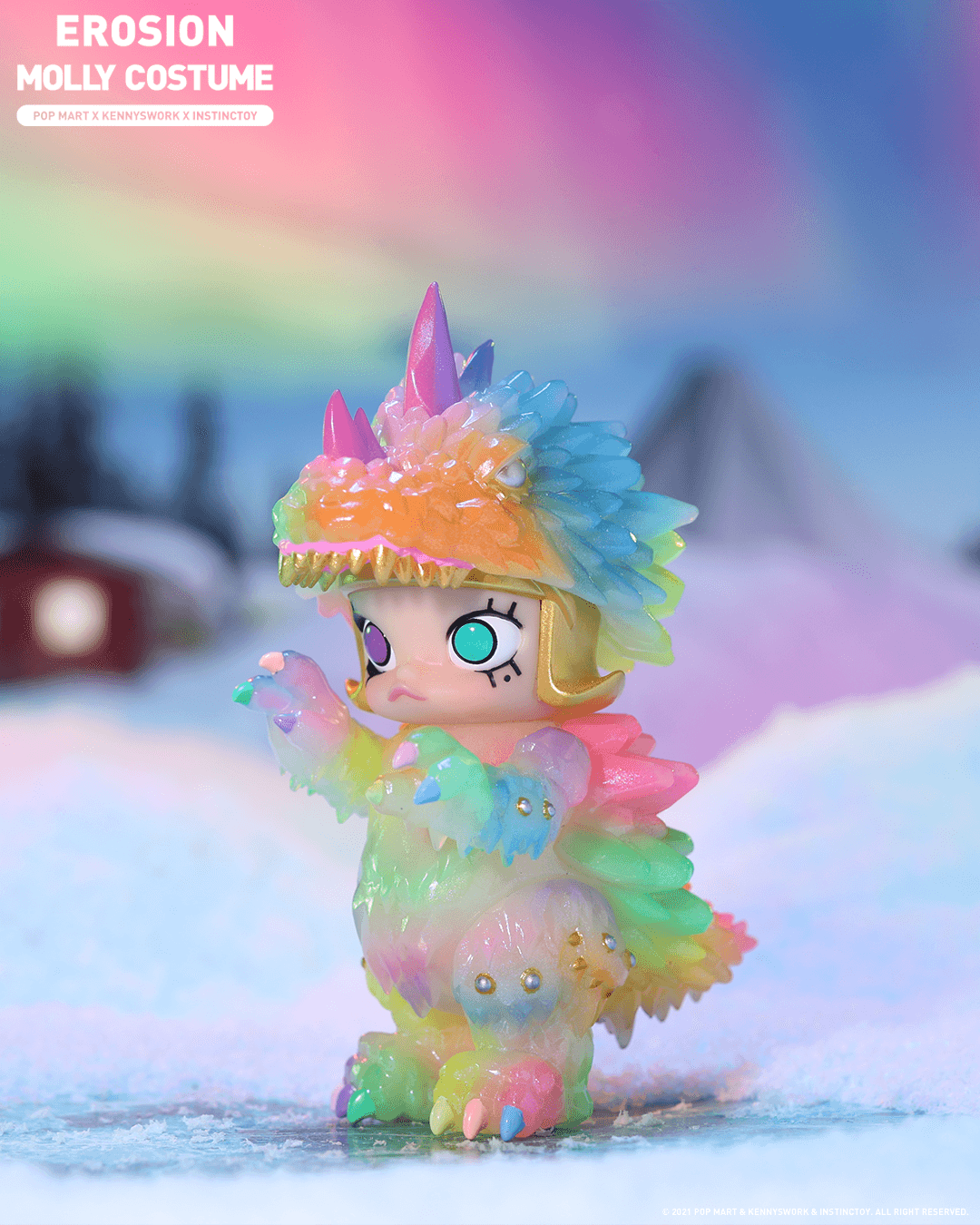 MOLLY × INSTINCTOY - Molly The Painter - Erosion Molly Costume Series [Box of 12]