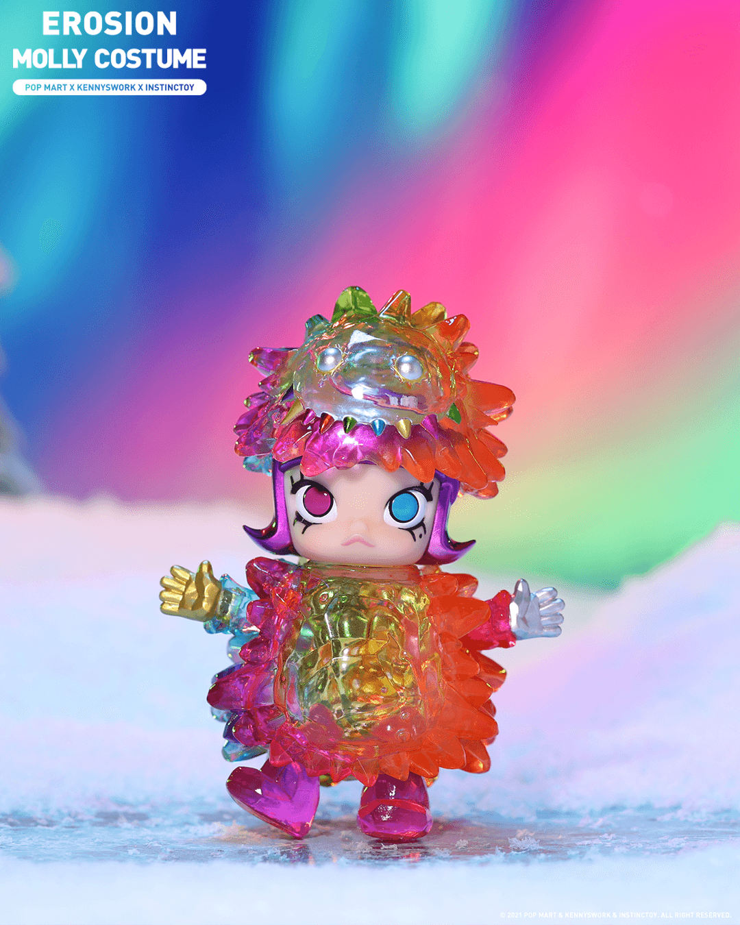 MOLLY × INSTINCTOY - Molly The Painter - Erosion Molly Costume Series [Box of 12]