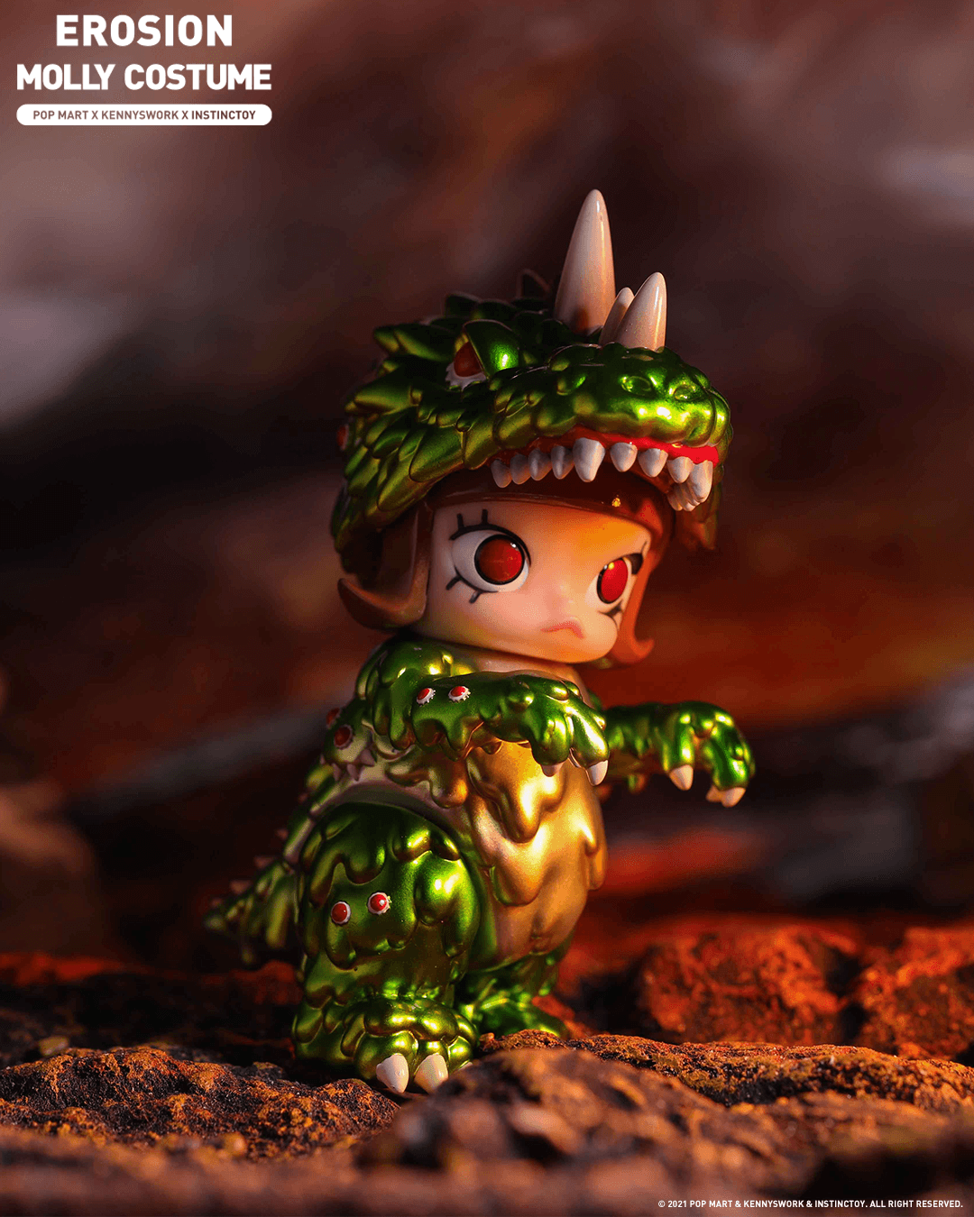 MOLLY × INSTINCTOY - Molly The Painter - Erosion Molly Costume Series [Box of 12]