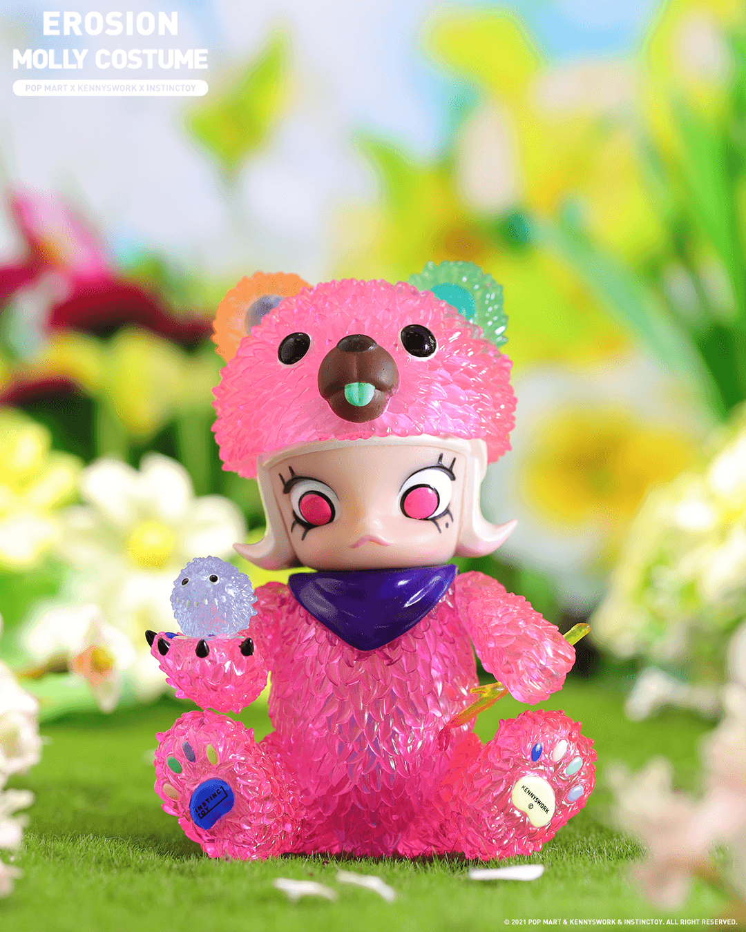 MOLLY × INSTINCTOY - Molly The Painter - Erosion Molly Costume Series [Box of 12]