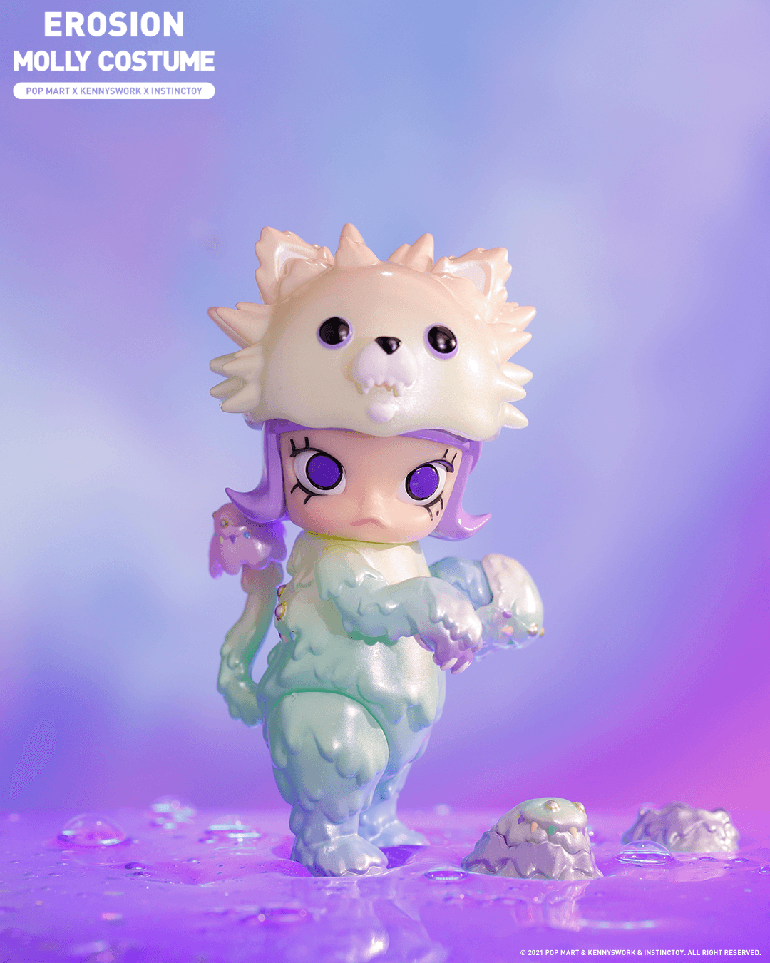 MOLLY × INSTINCTOY - Molly The Painter - Erosion Molly Costume Series [Box of 12]