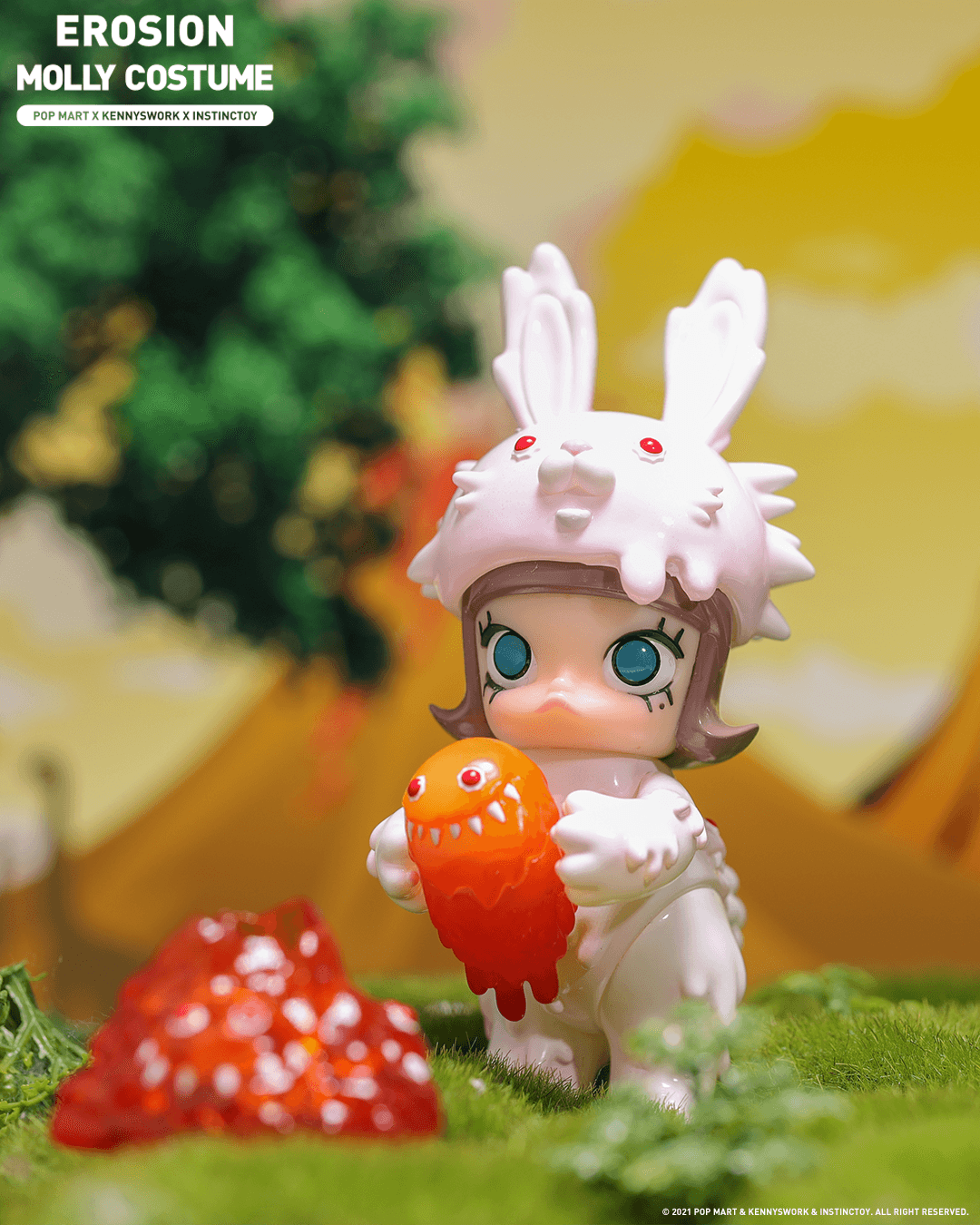 MOLLY × INSTINCTOY - Molly The Painter - Erosion Molly Costume Series [Box of 12]