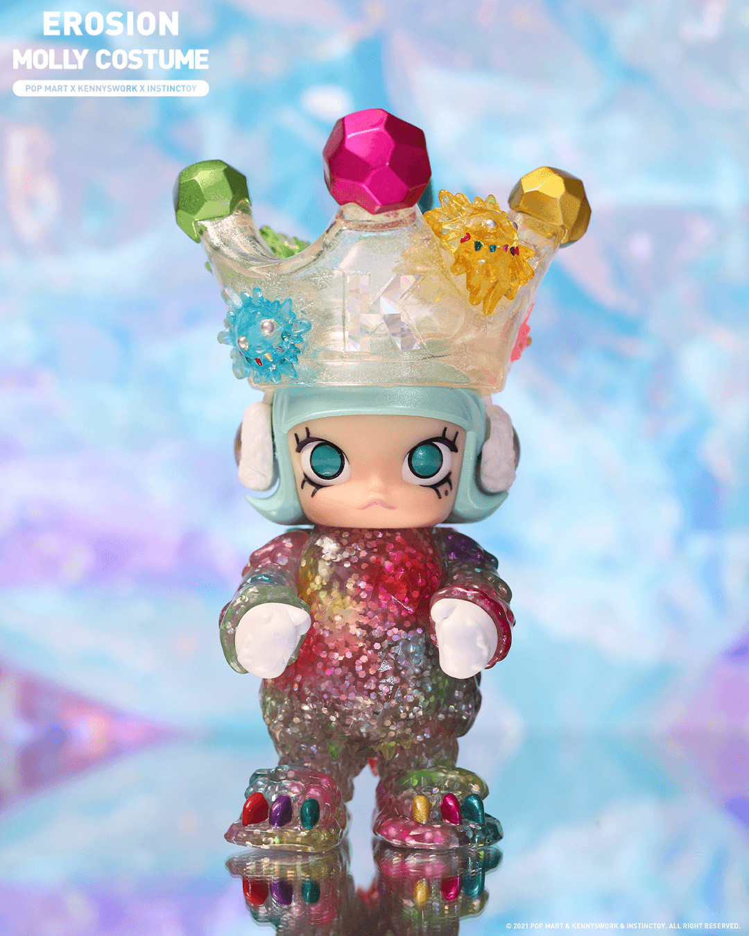 MOLLY × INSTINCTOY - Molly The Painter - Erosion Molly Costume Series [Box of 12]