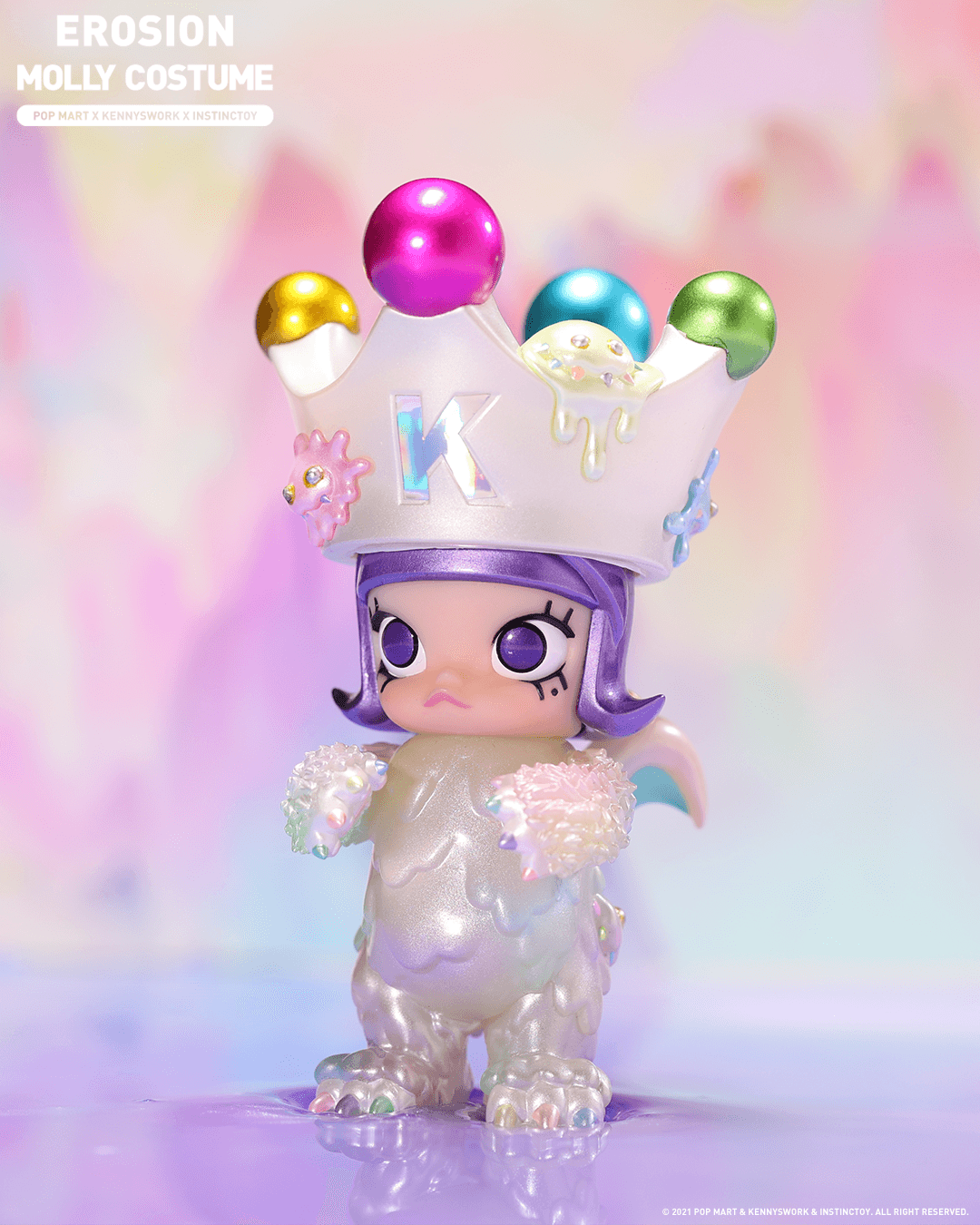 MOLLY × INSTINCTOY - Molly The Painter - Erosion Molly Costume Series [Box of 12]