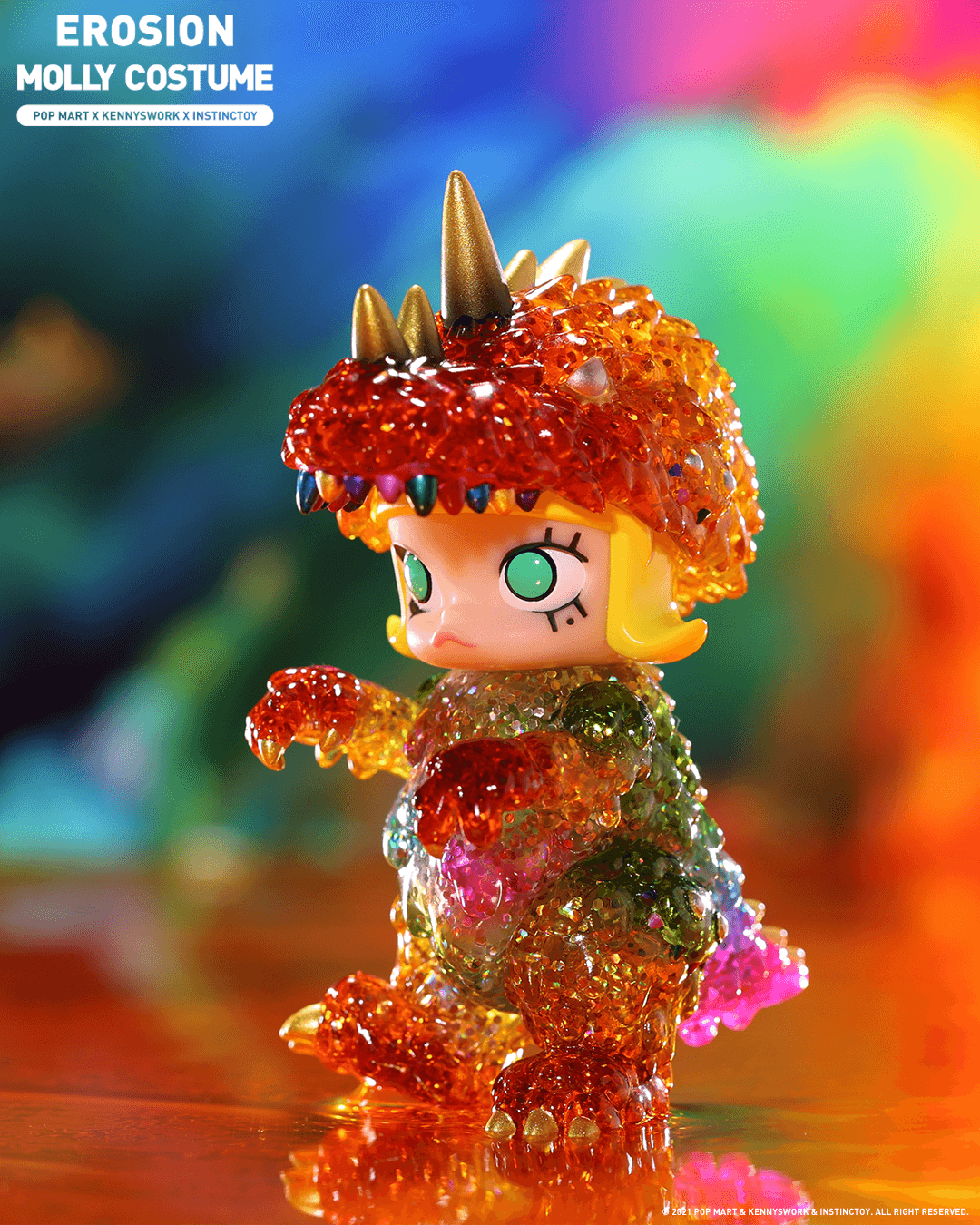 MOLLY × INSTINCTOY - Molly The Painter - Erosion Molly Costume Series [Box of 12]