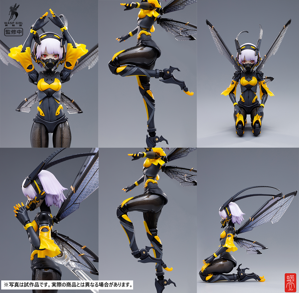 PRE-ORDER BEE-03W WASP GIRL Bun-chan 1/12