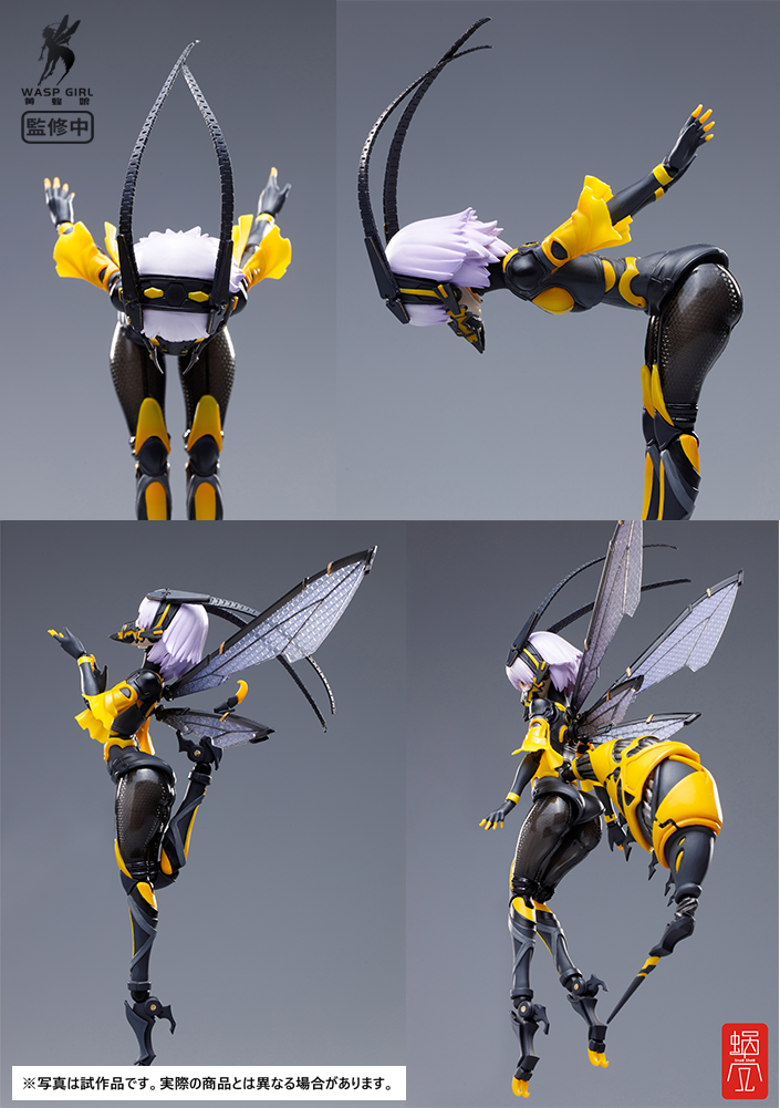 PRE-ORDER BEE-03W WASP GIRL Bun-chan 1/12
