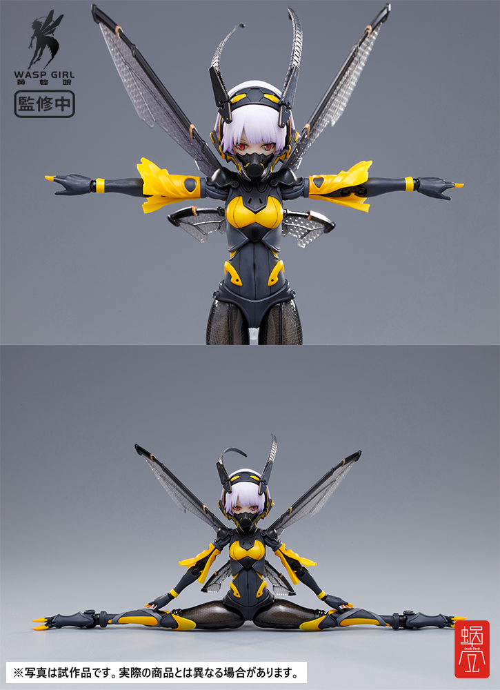 PRE-ORDER BEE-03W WASP GIRL Bun-chan 1/12