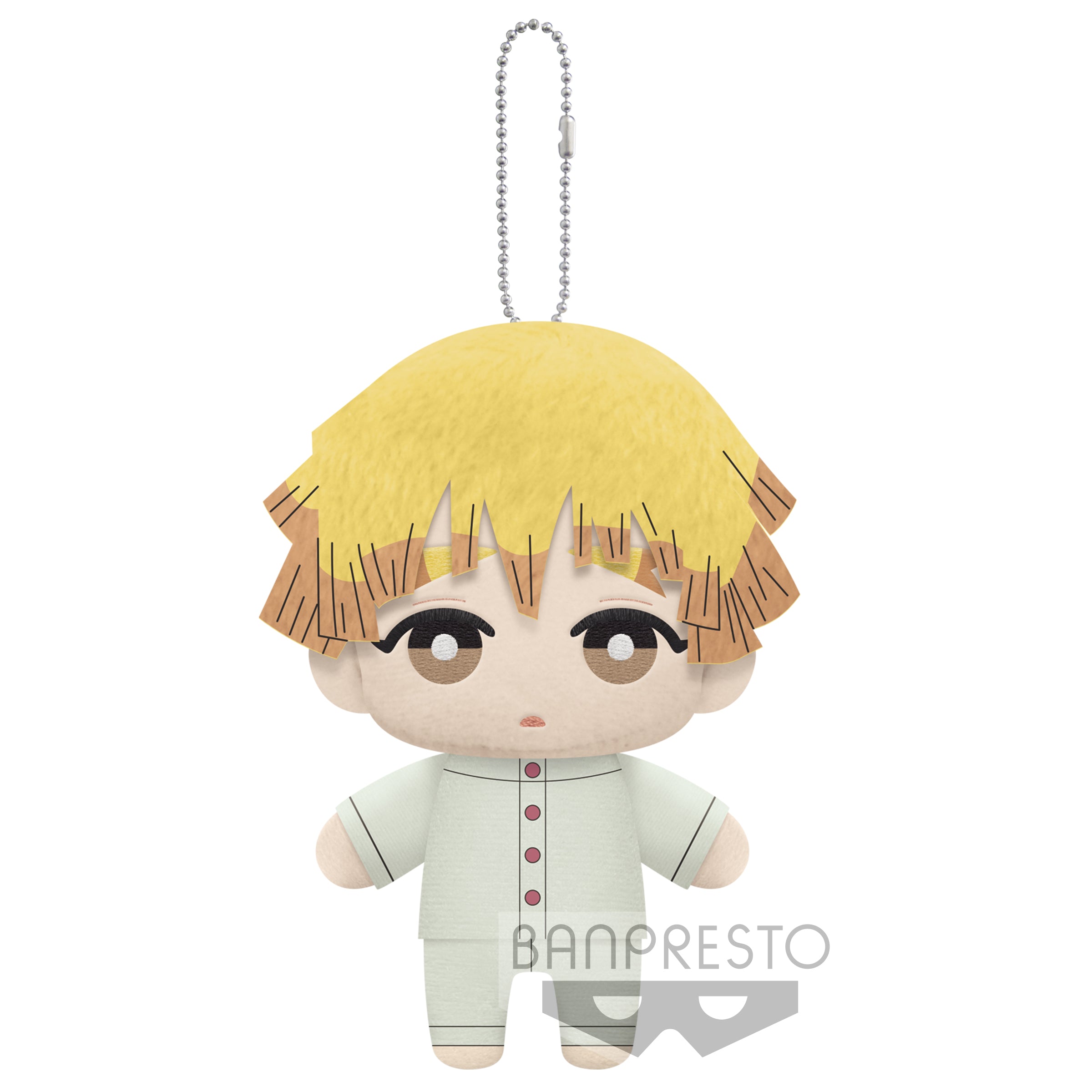 PRE-ORDER Demon Slayer: Kimetsu no Yaiba Mascot Plush: The Butterfly Mansion Ver. - B: Zenitsu Agatsuma