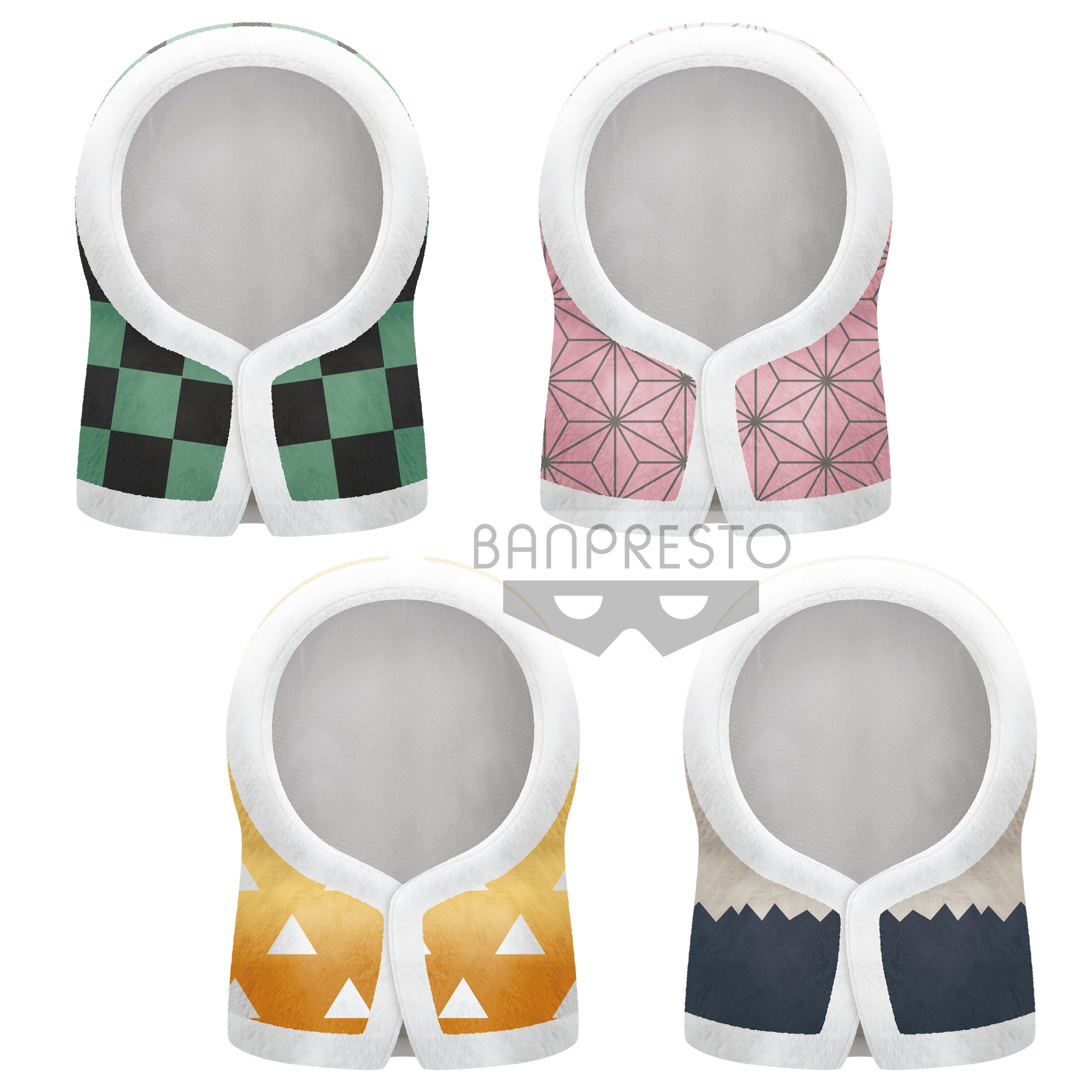 PRE-ORDER Demon Slayer: Kimetsu no Yaiba Mascot Plush: The Dress Up Poncho - D: Inosuke Hashbiira