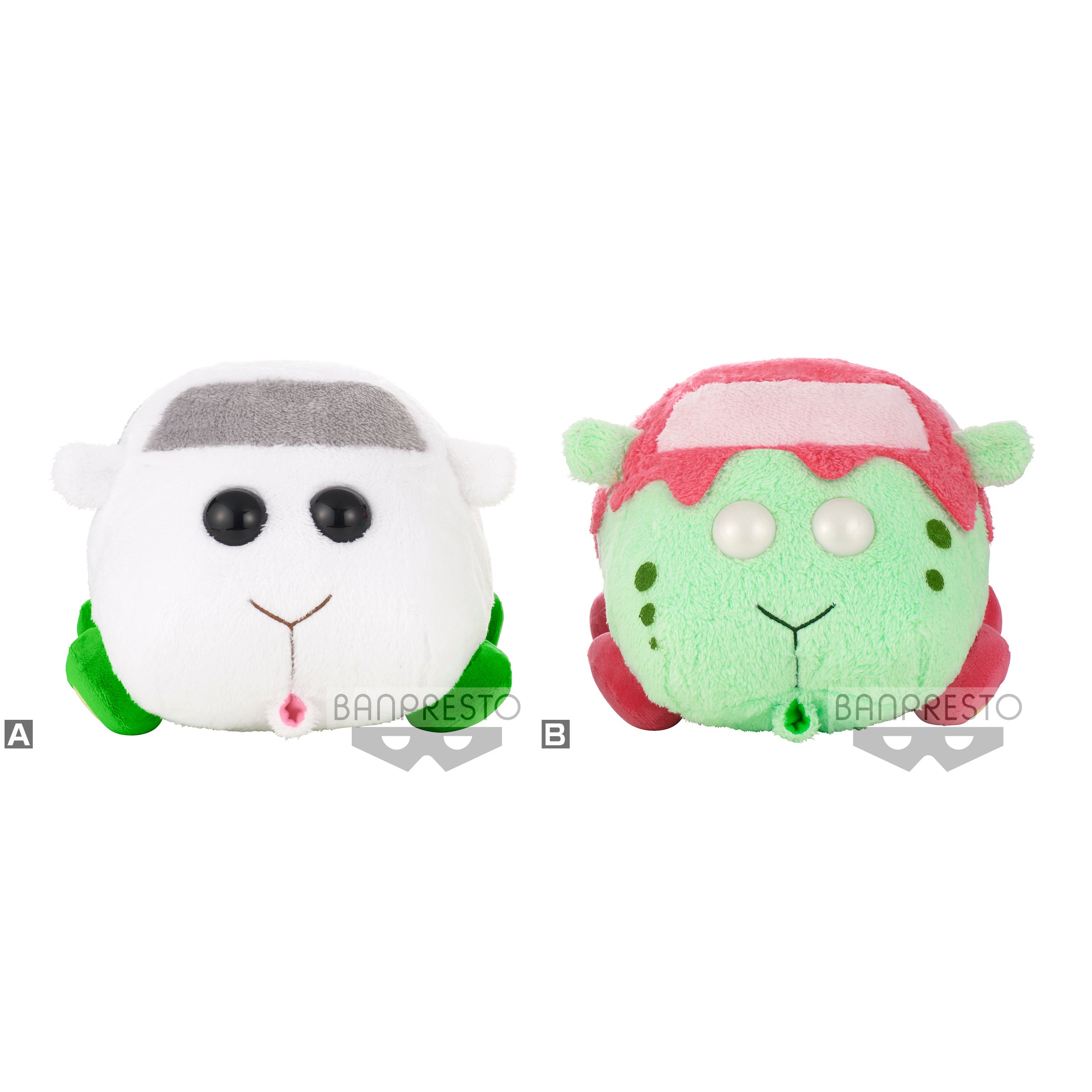 PRE-ORDER Pui Pui Molcar Big Plush - Shiromo & Zombie Shiromo [Set of 2]