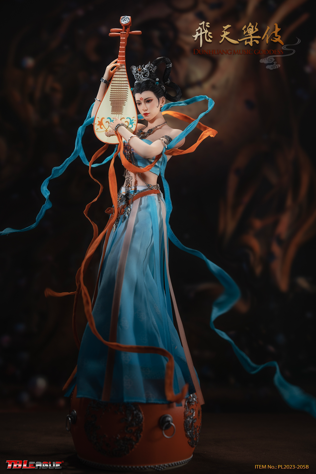 PRE-ORDER Dunhuang Music Goddess: Blue 1/6