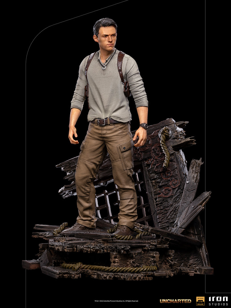 PRE-ORDER Uncharted Movie - Nathan Drake Deluxe Art Scale 1/10