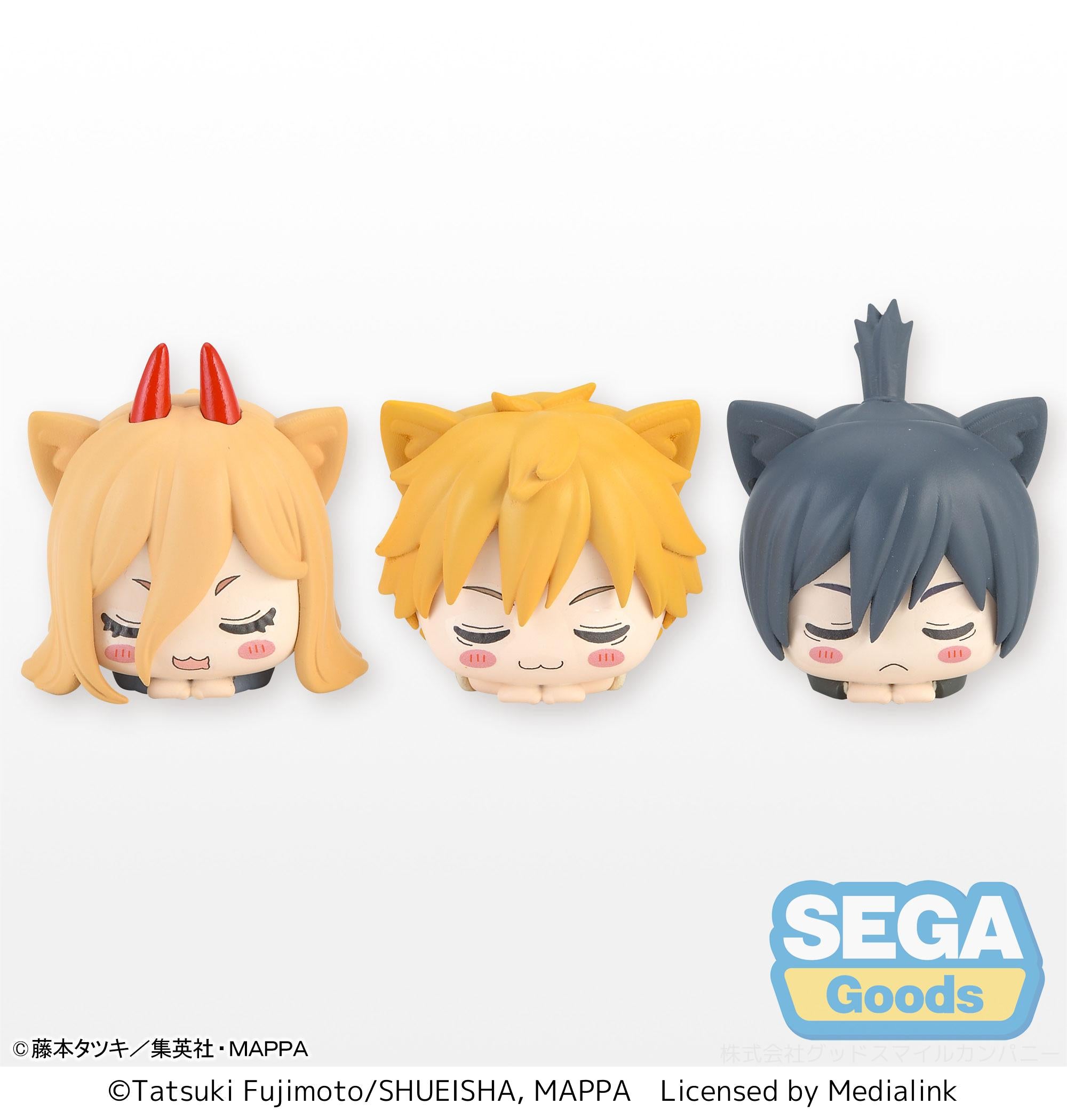 PRE-ORDER Chainsaw Man Ohiruneko Mini Figure EX - Denji, Power & Aki Hayakawa [Set of 3]