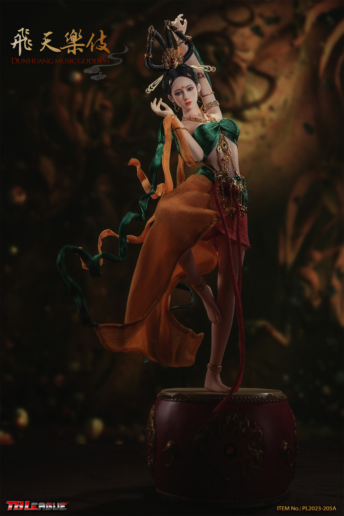 PRE-ORDER Dunhuang Music Goddess: Red 1/6