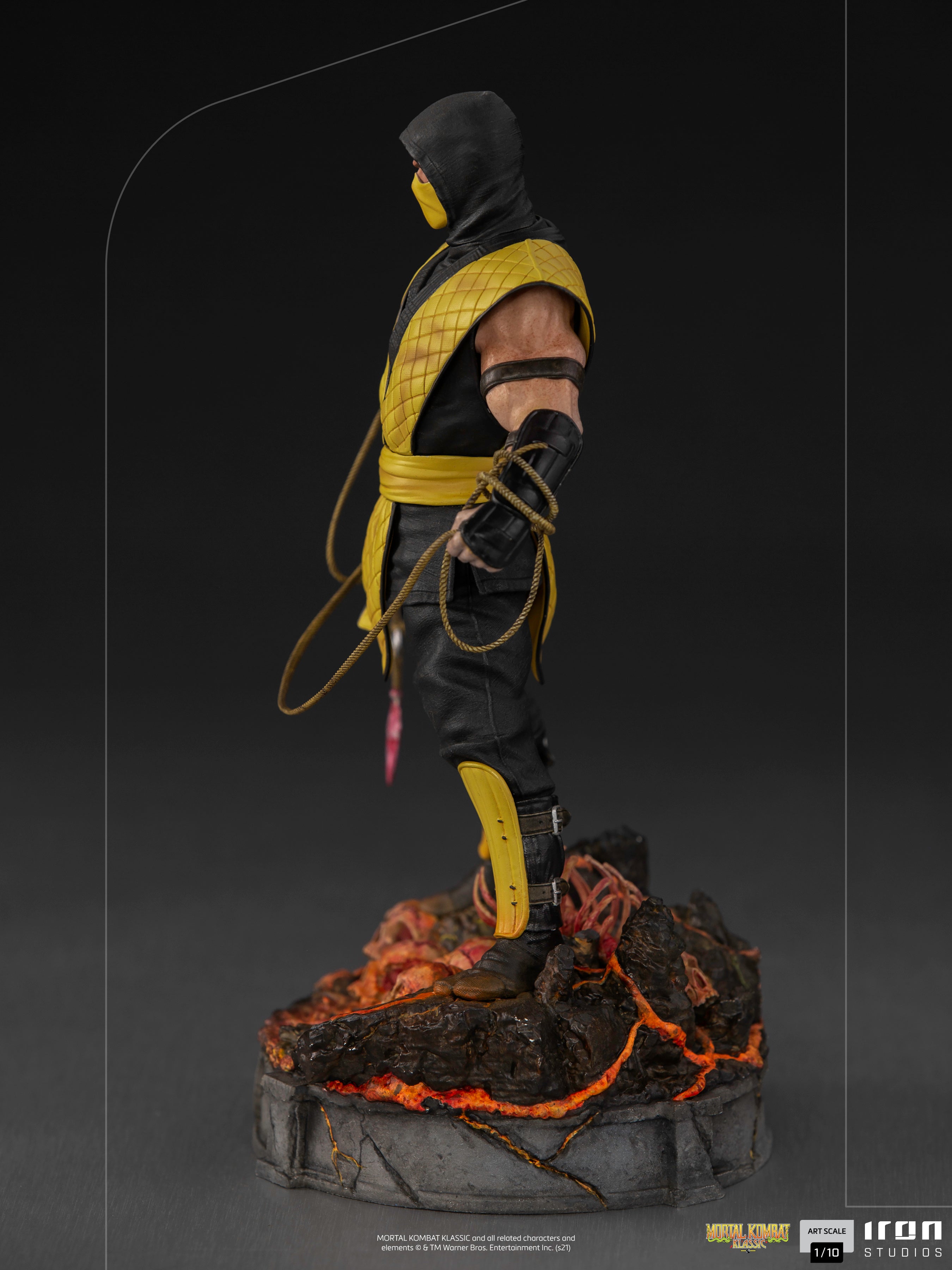 PRE-ORDER Mortal Kombat - Scorpion Art Scale 1/10