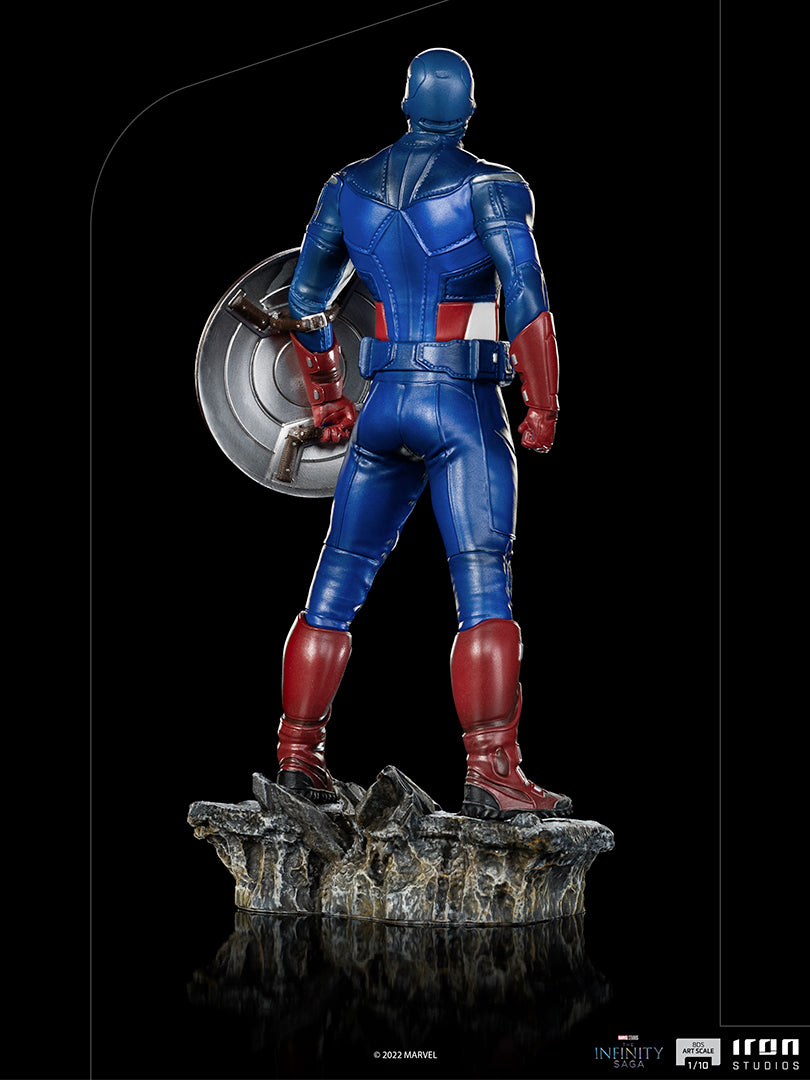 PRE-ORDER The Infinity Saga - Captain America Battle of NY Art Scale 1/10