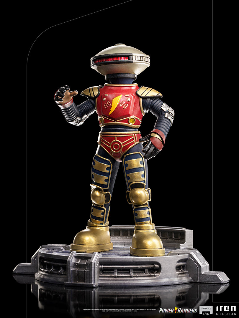 PRE-ORDER Mighty Morphin Power Rangers - Alpha 5 Art Scale 1/10