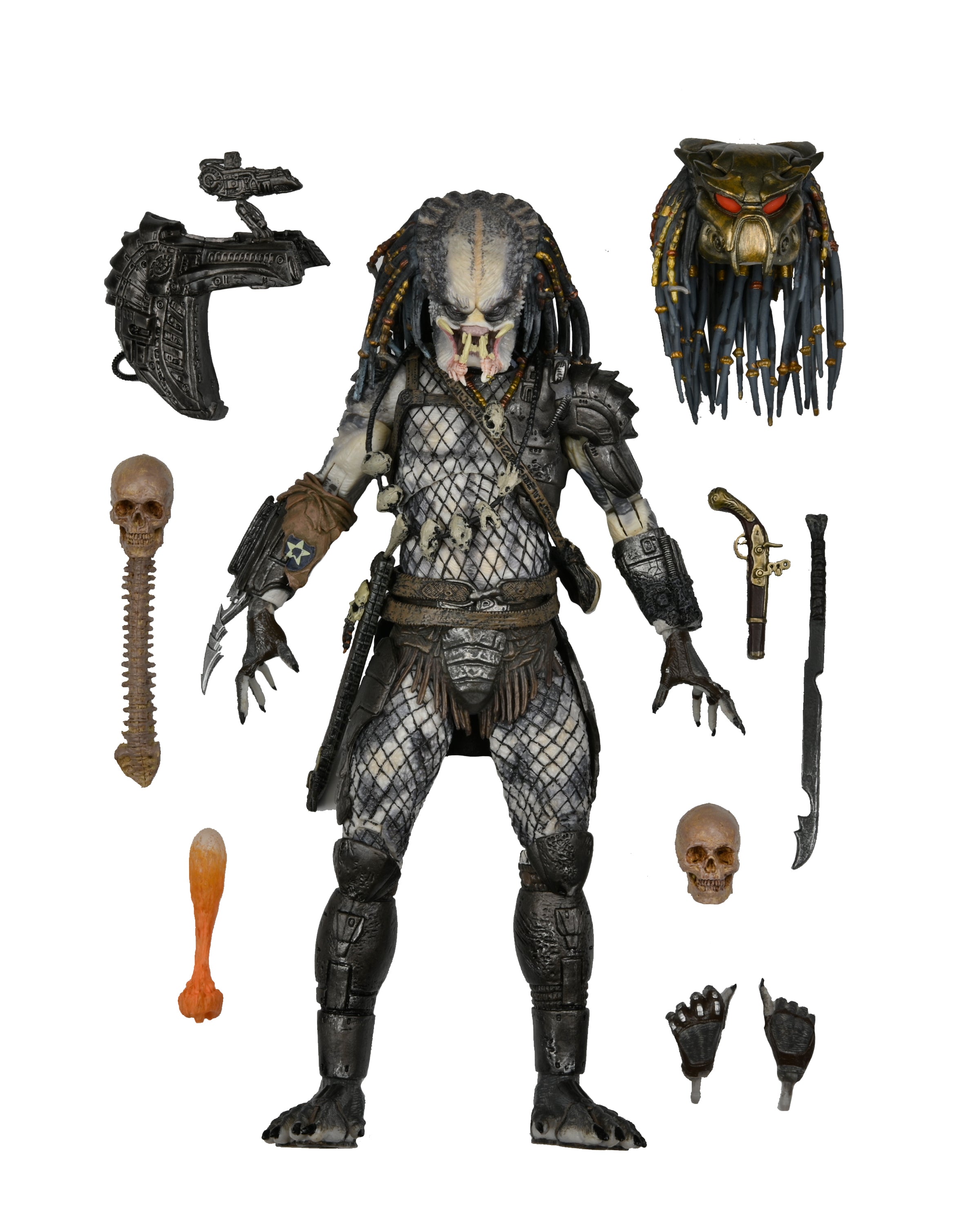 PRE-ORDER 7-inch Action Figure - Predator 2 – Ultimate Elder
