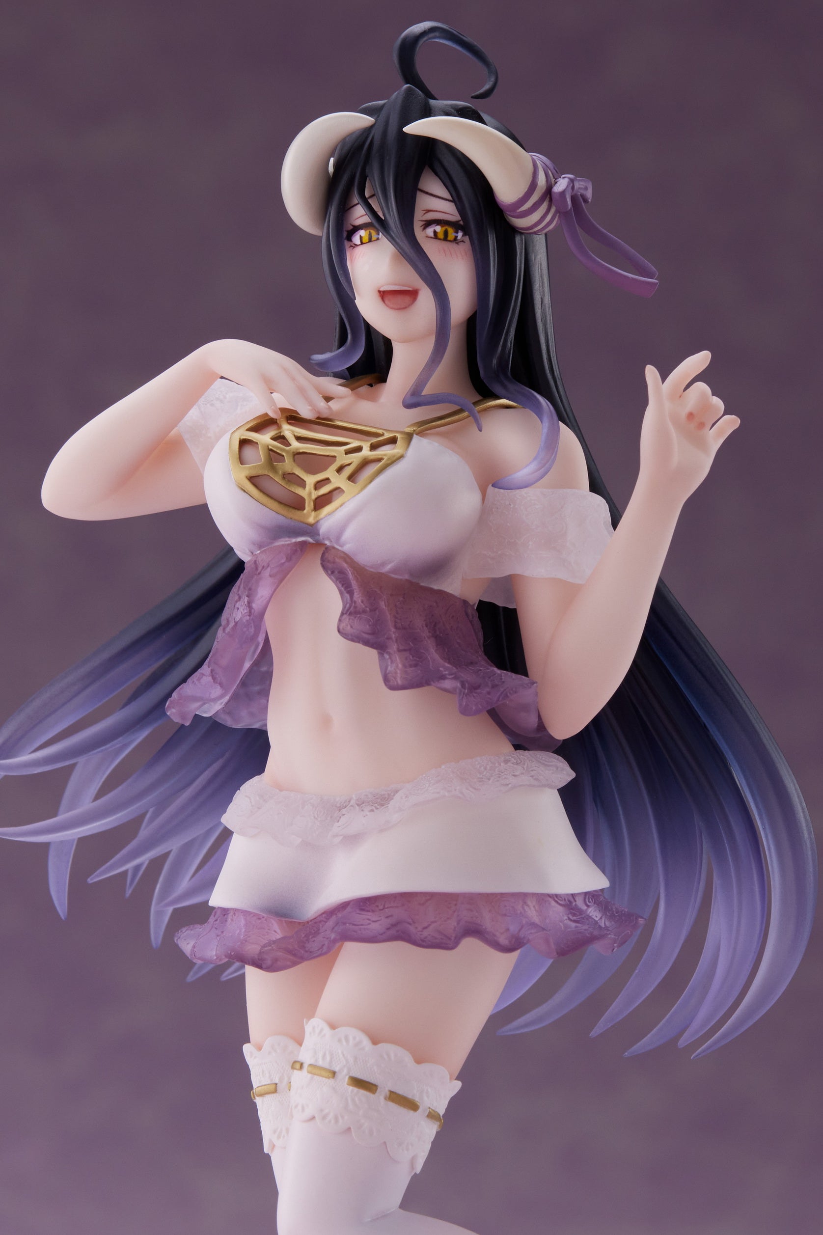 IN-STOCK Taito - Overlord IV Coreful Figure - Albedo: Nightwear Ver.