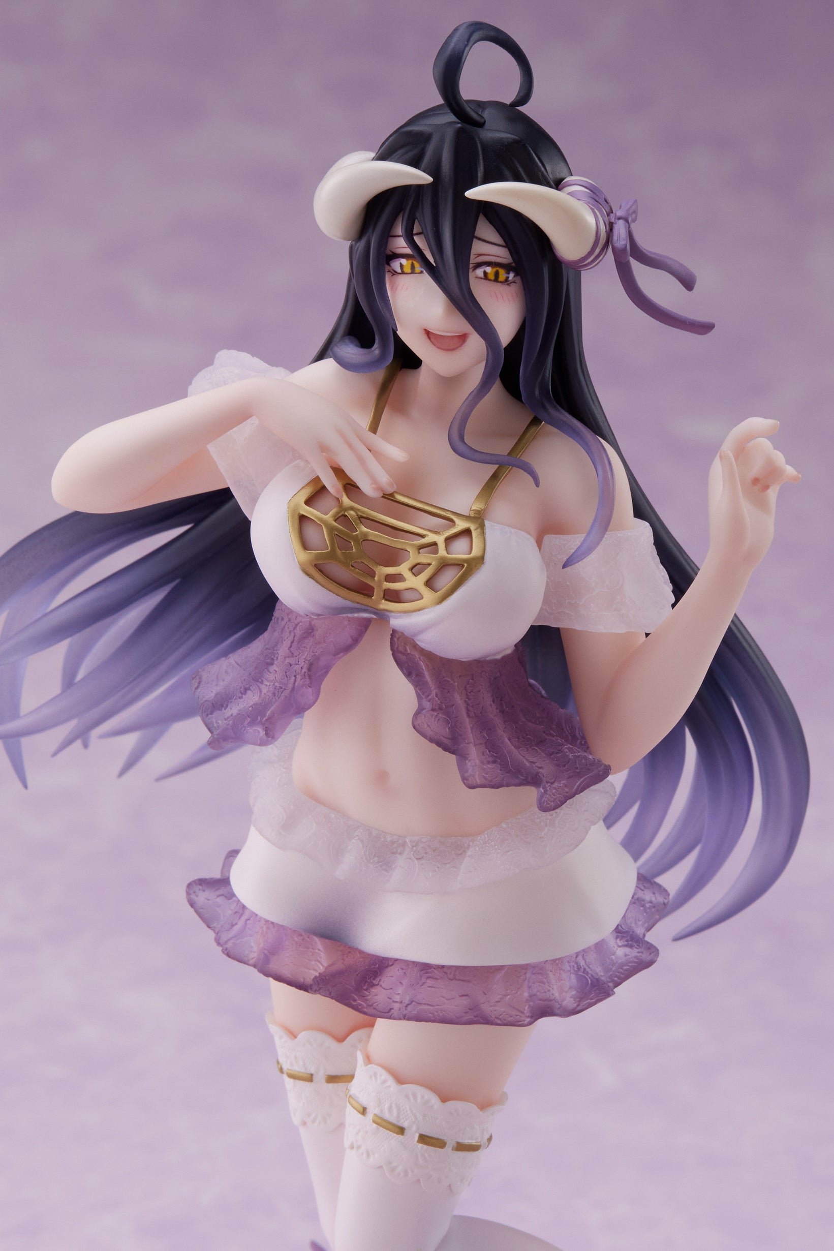 IN-STOCK Taito - Overlord IV Coreful Figure - Albedo: Nightwear Ver.
